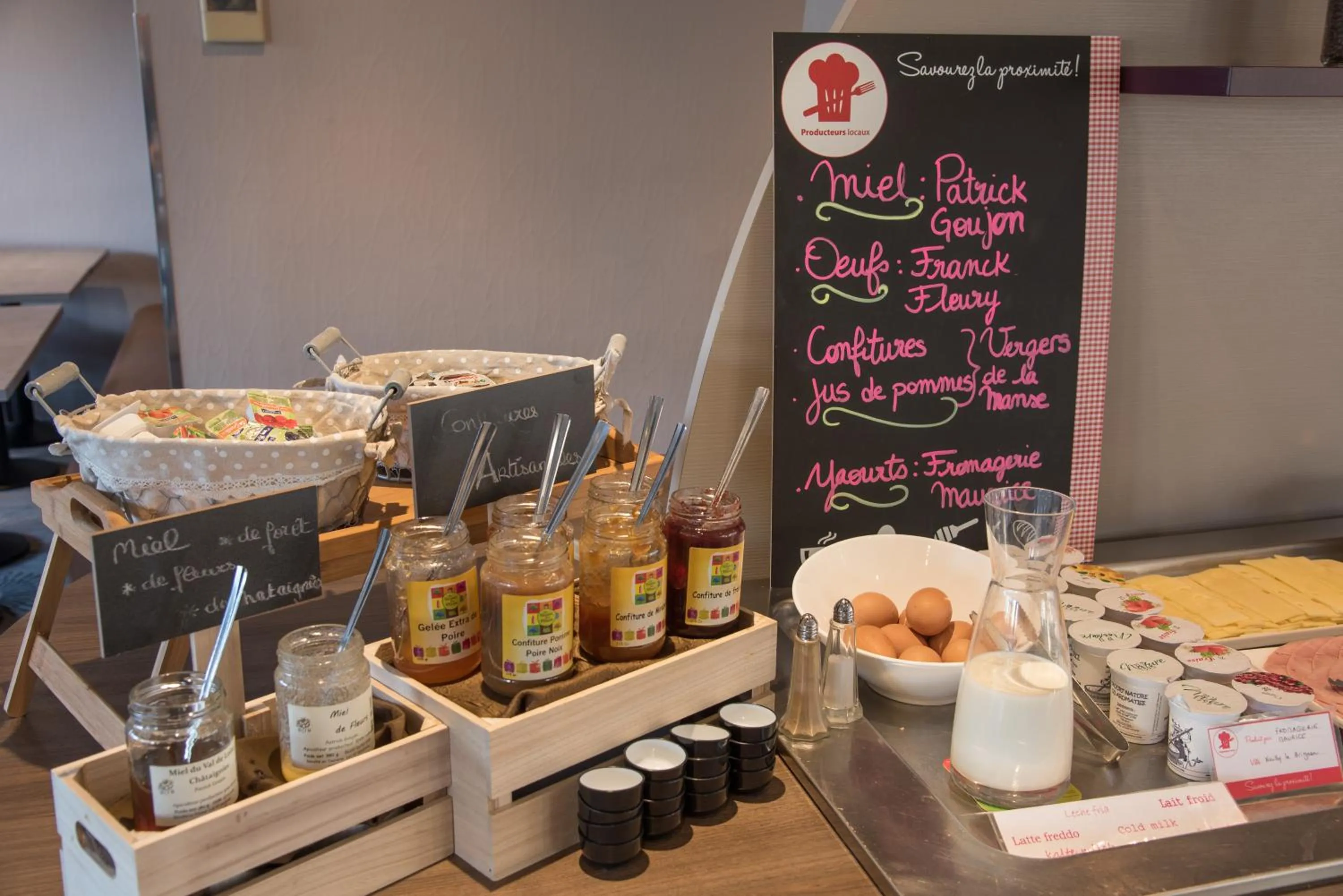 Breakfast in Brit Hotel Tours Sud – Le Cheops