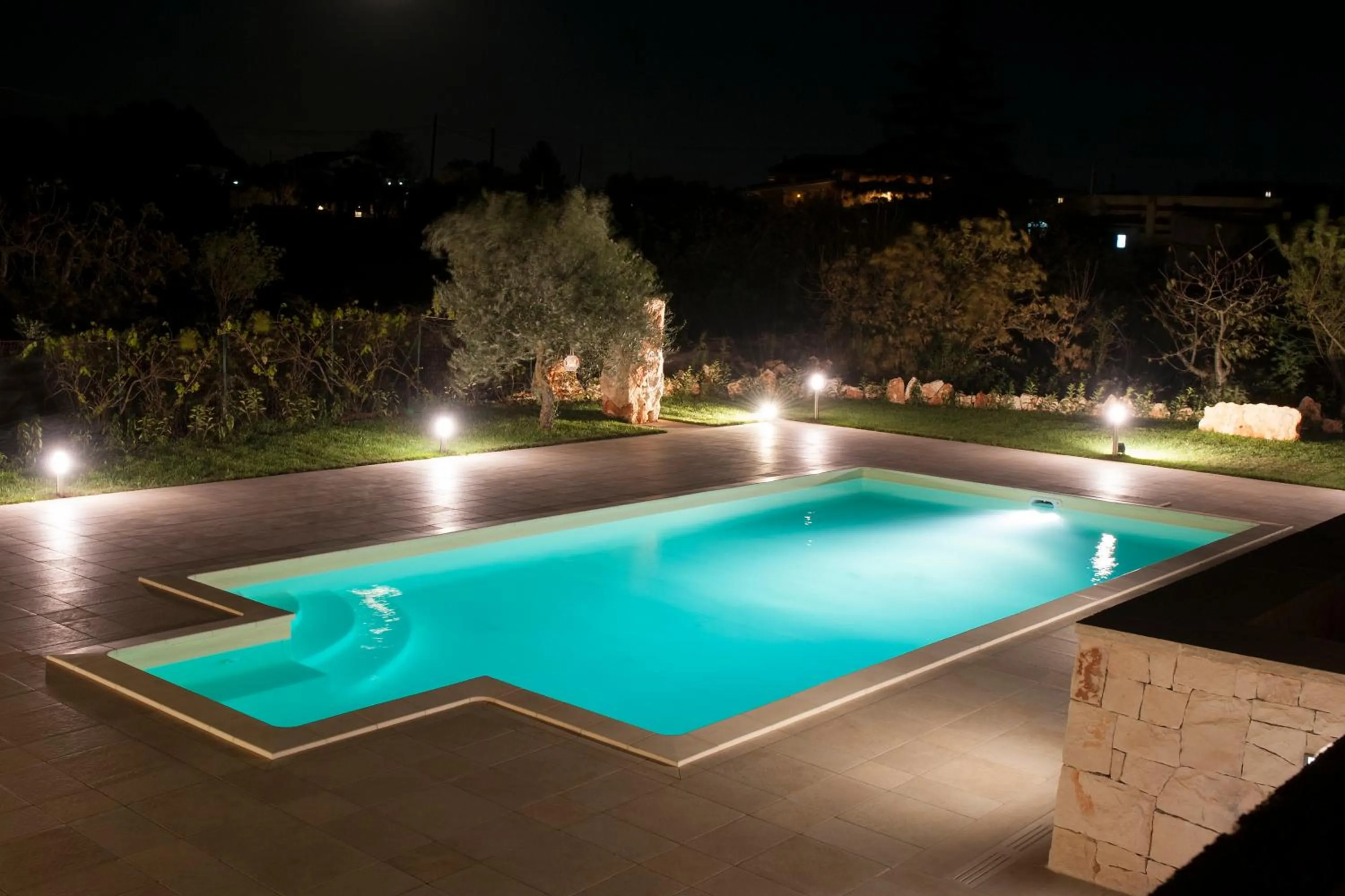 Swimming pool in Resort Pietra Bianca
