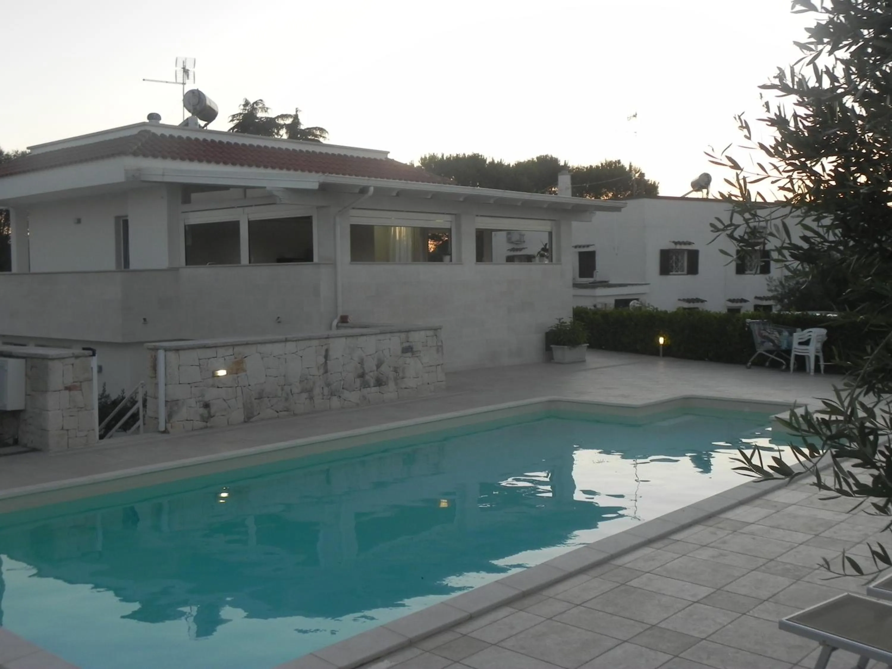 Pool view in Resort Pietra Bianca