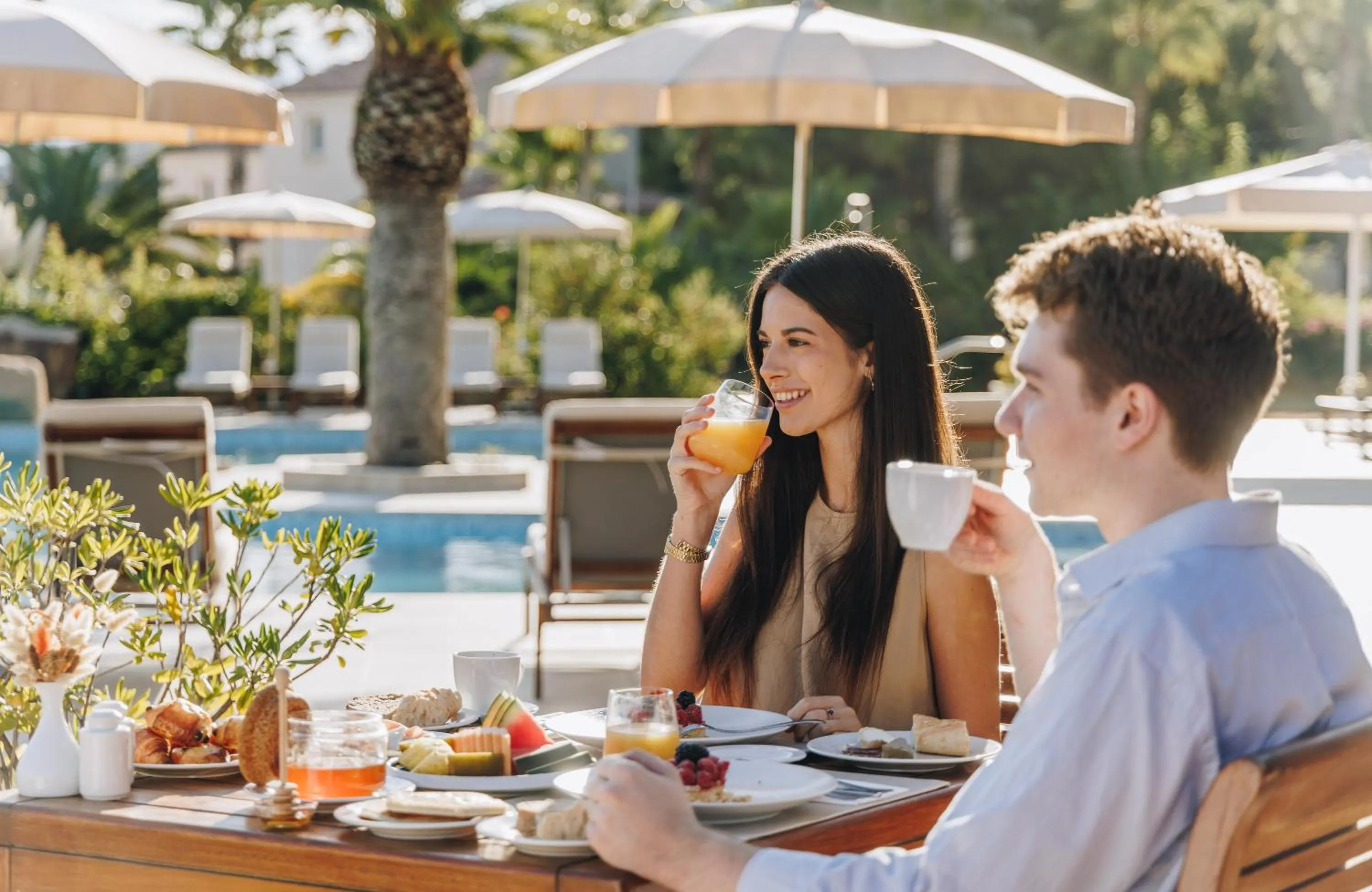 Swimming pool in Hotel Corsica & Spa Serena