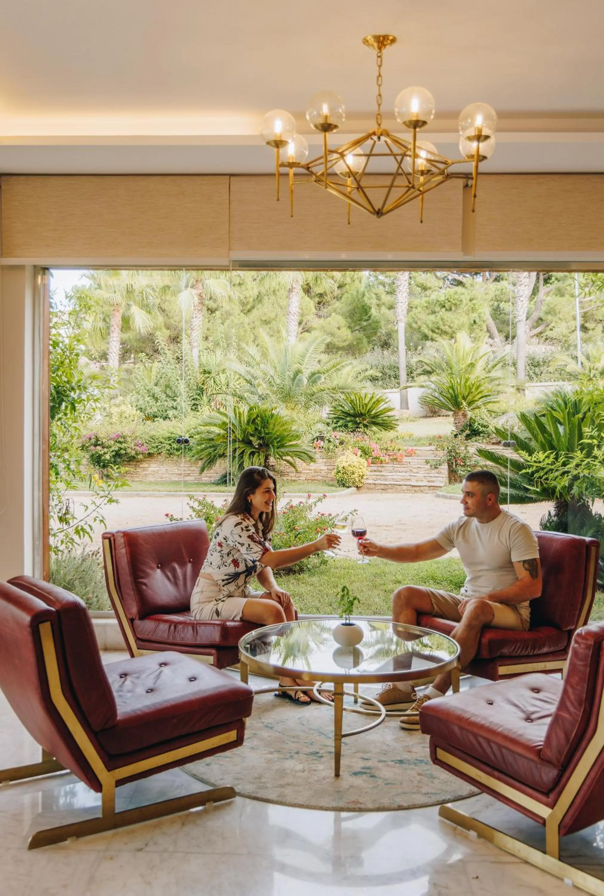 Living room in Hotel Corsica & Spa Serena