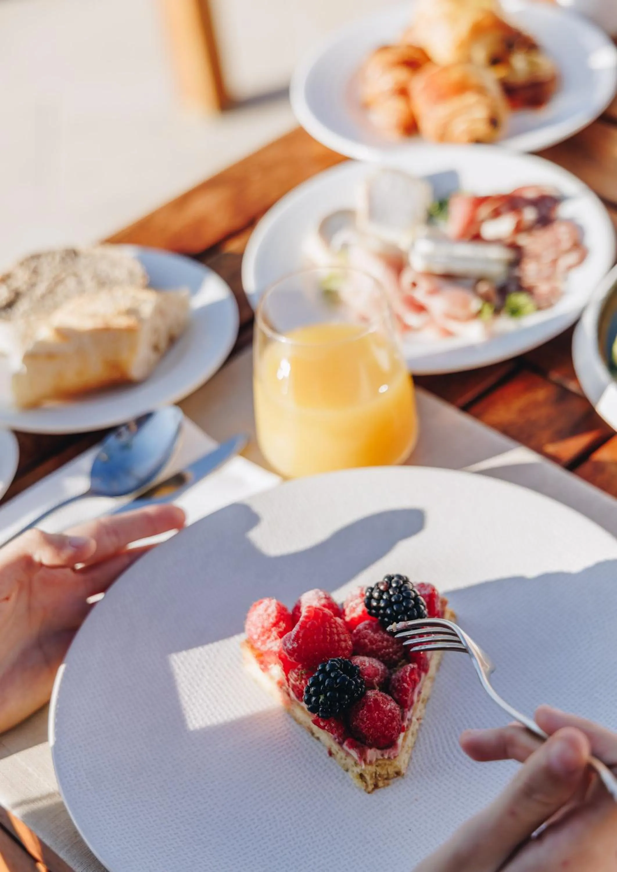 Breakfast in Hotel Corsica & Spa Serena