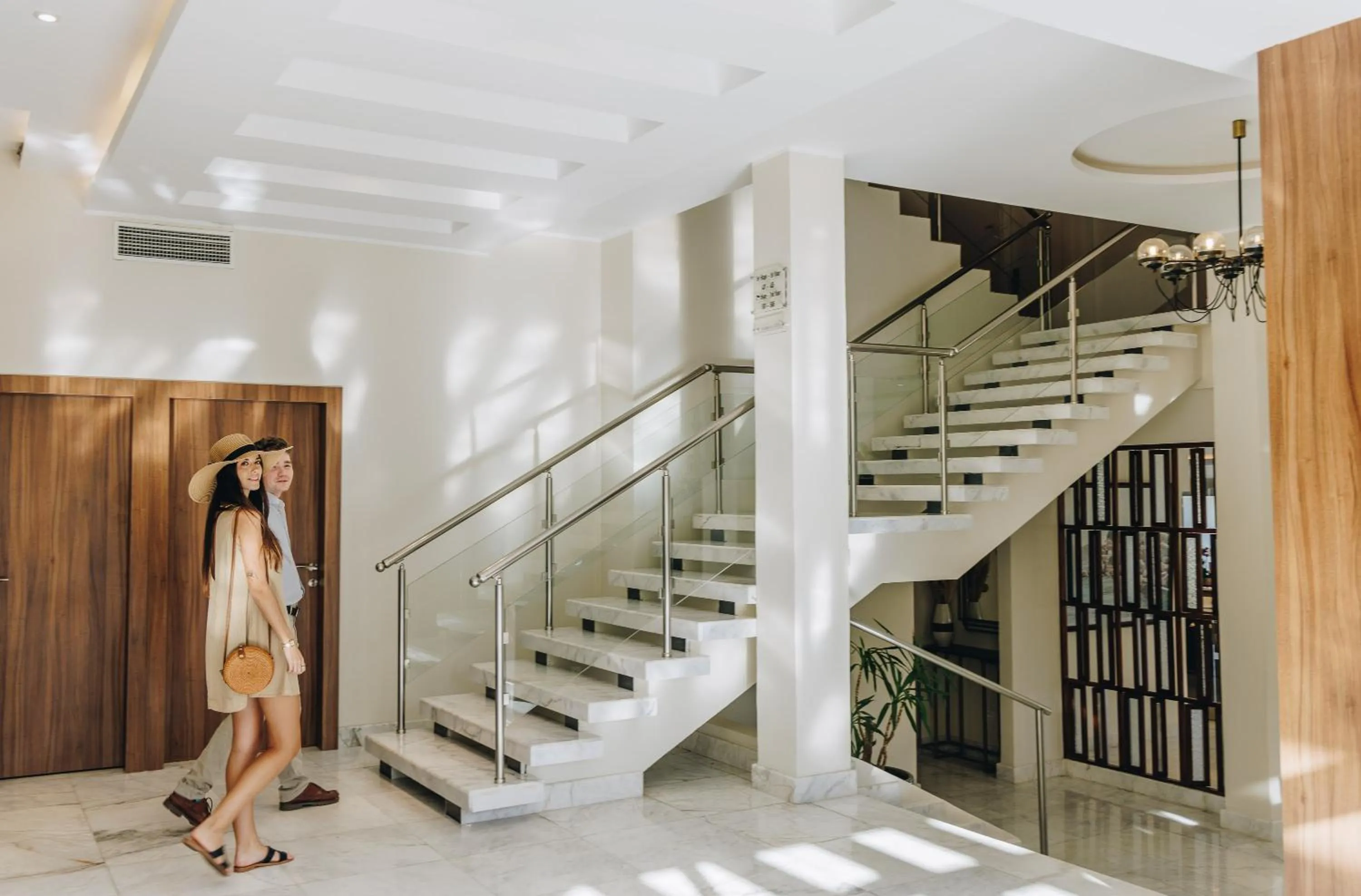 Lobby or reception in Hotel Corsica & Spa Serena