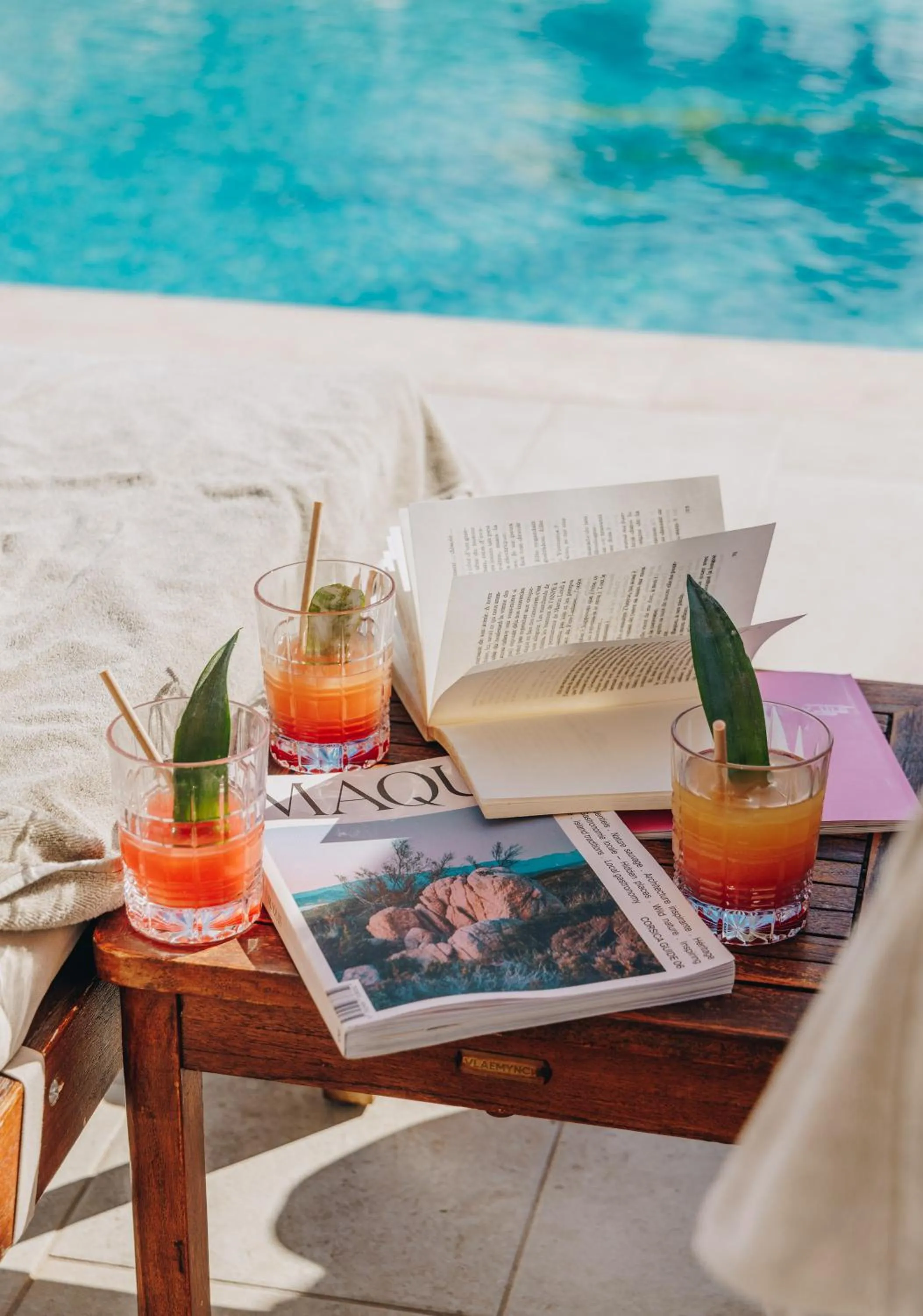 Swimming pool in Hotel Corsica & Spa Serena