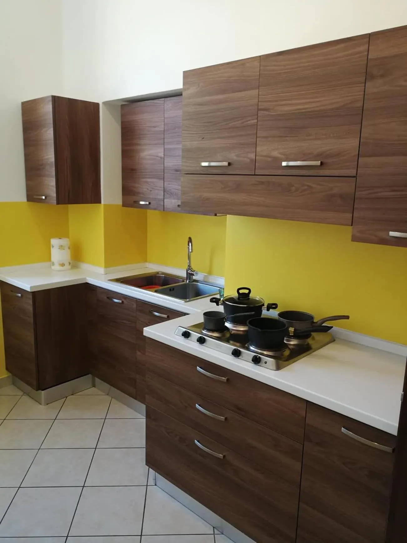 Kitchen or kitchenette in OSTELLO DI SAN GERMANO