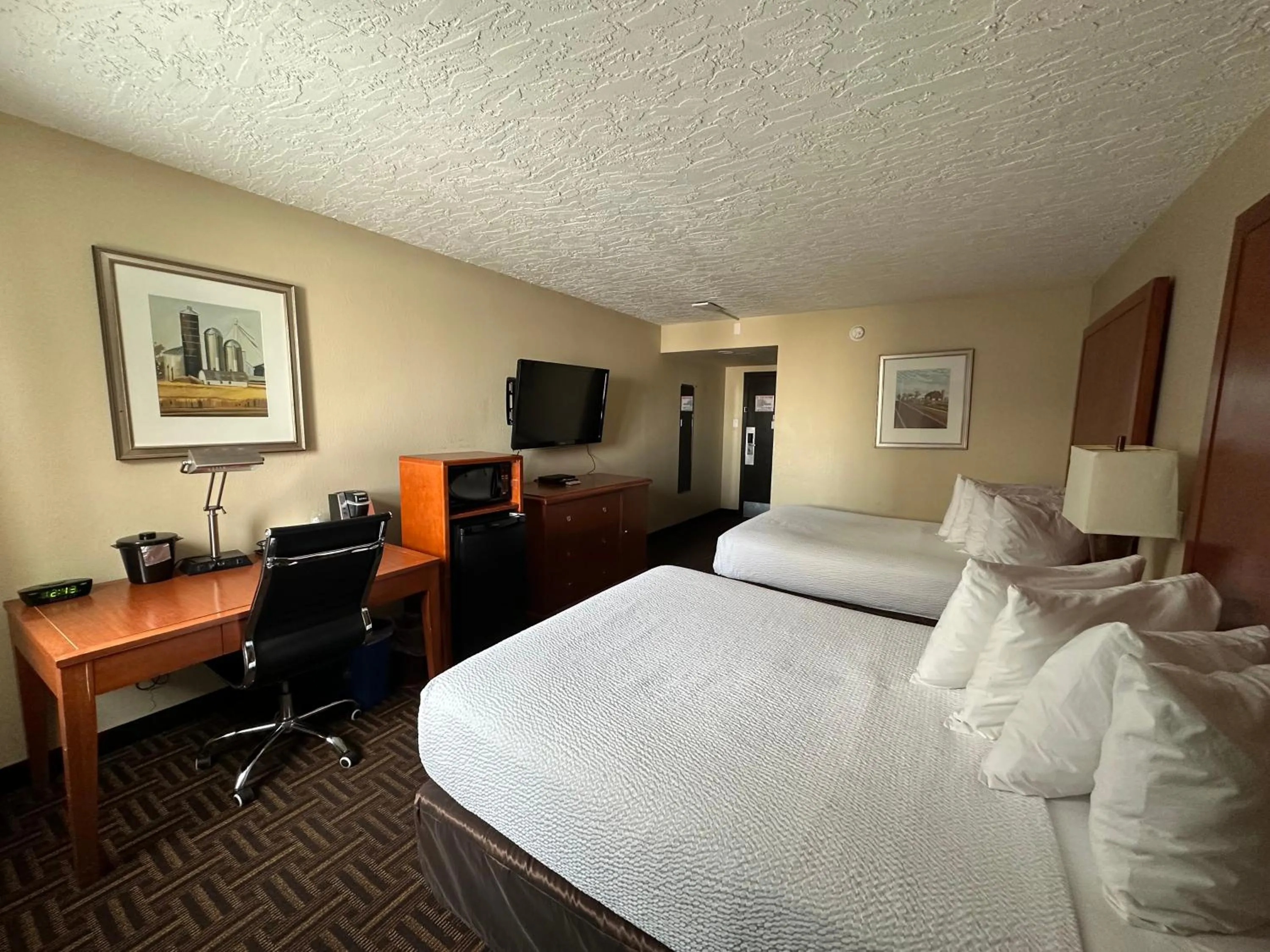 Bed in Wyndham Garden Medicine Hat Conference Center