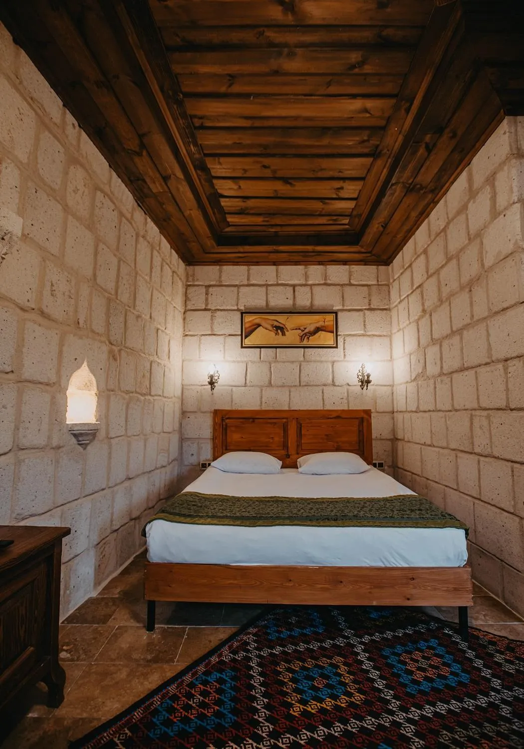 Bed in Prime Cappadocia Suites