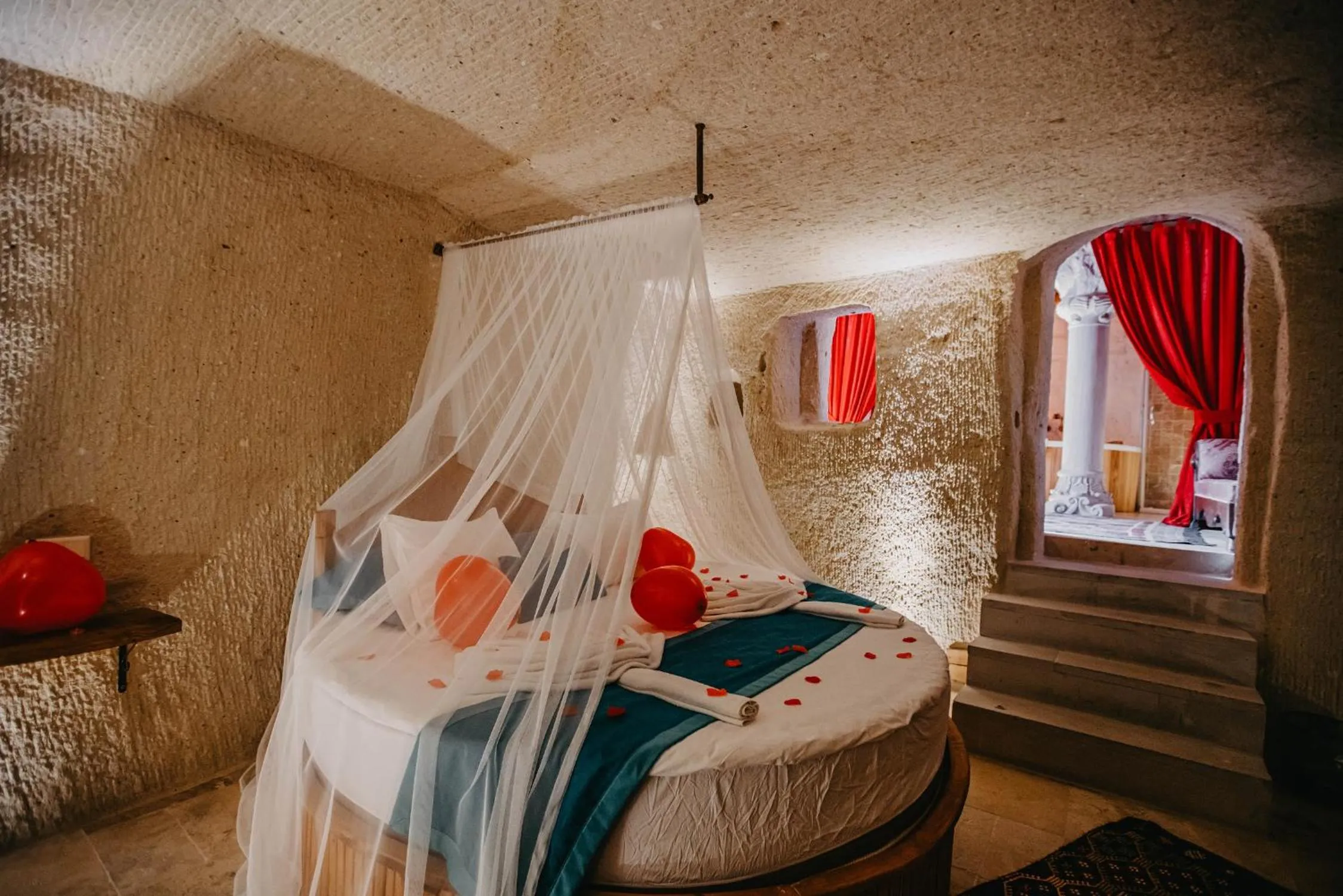Bed in Prime Cappadocia Suites