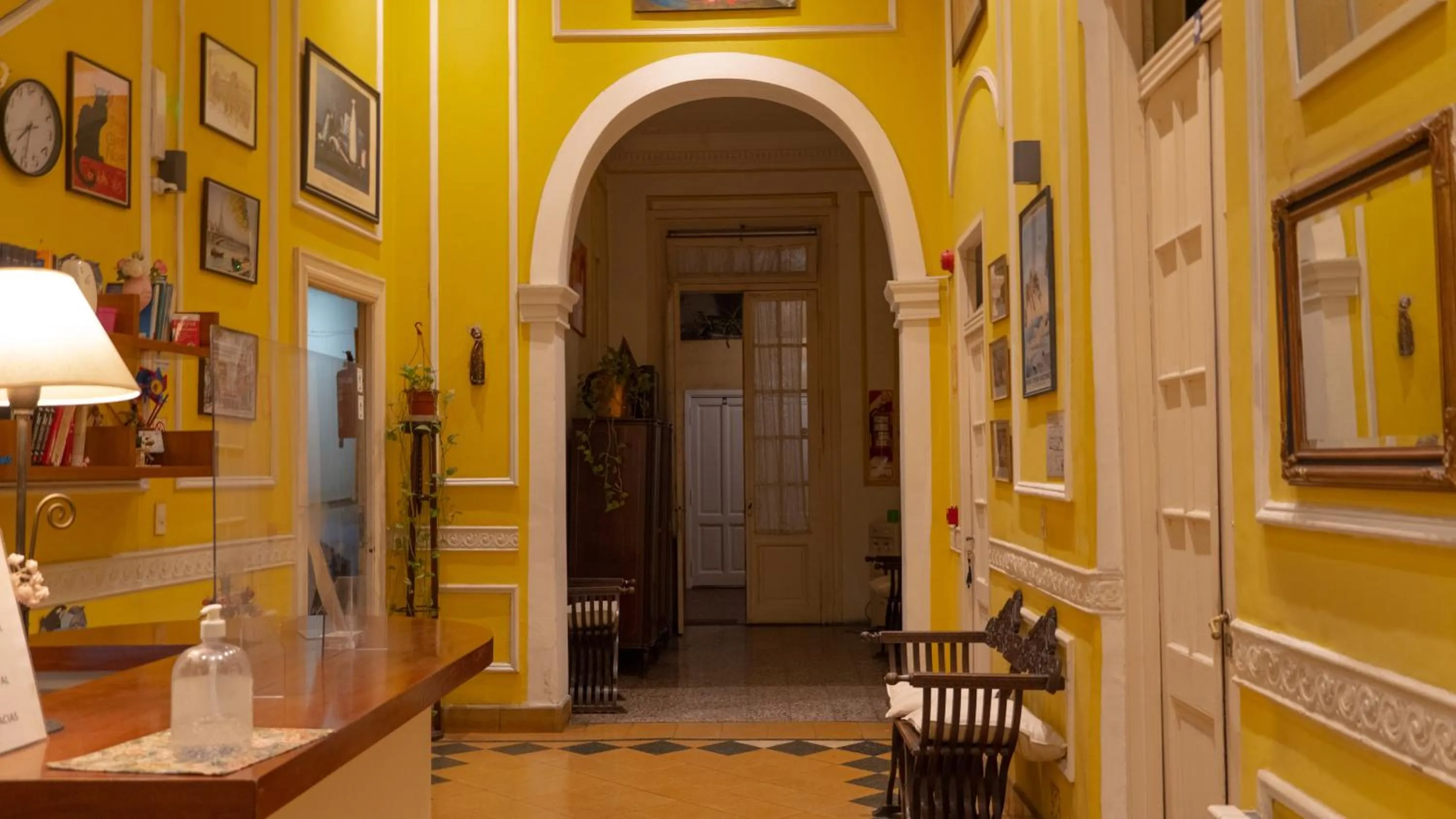 Lobby or reception in Sevilla Home Hotel