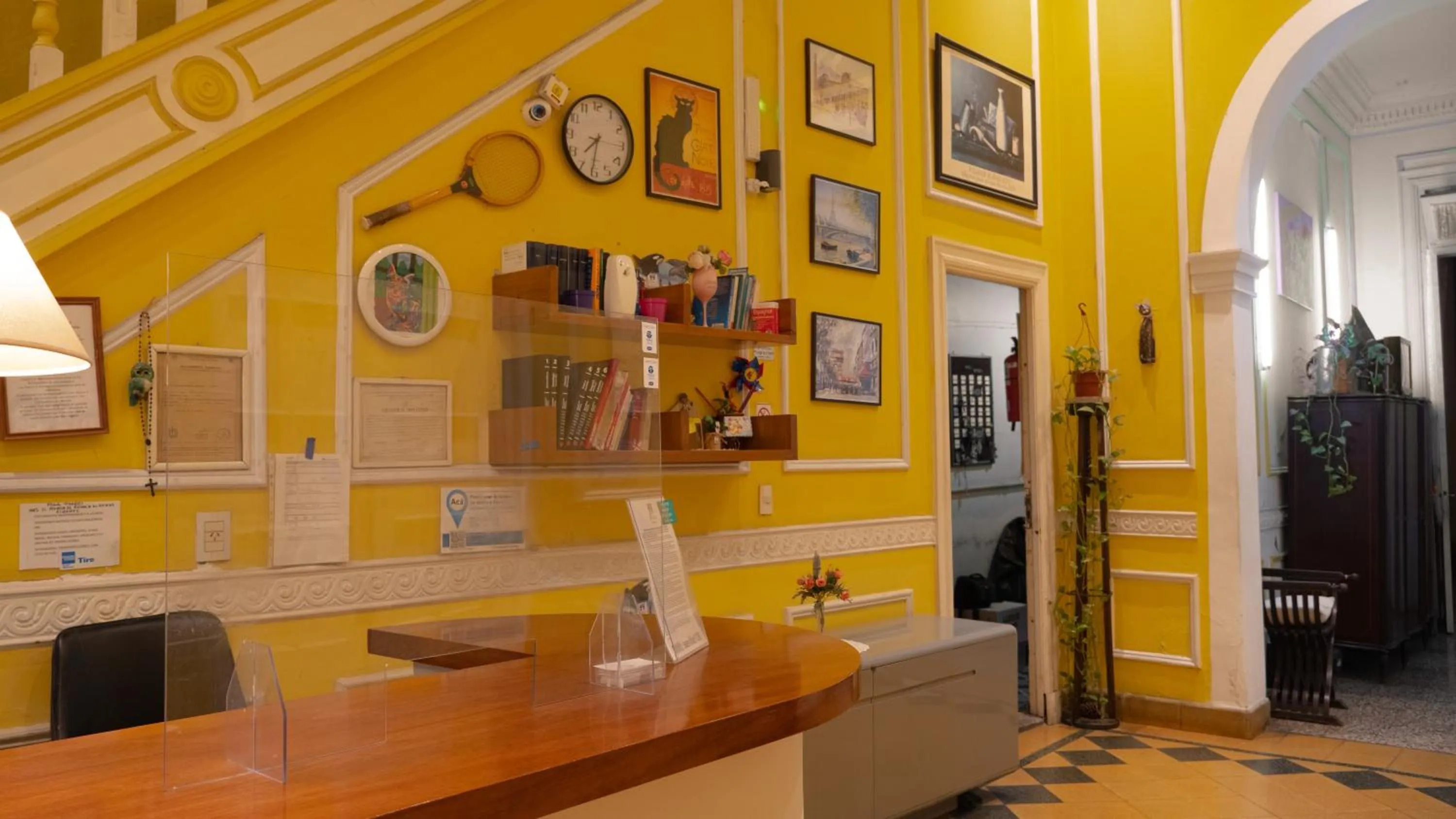 Lobby or reception in Sevilla Home Hotel