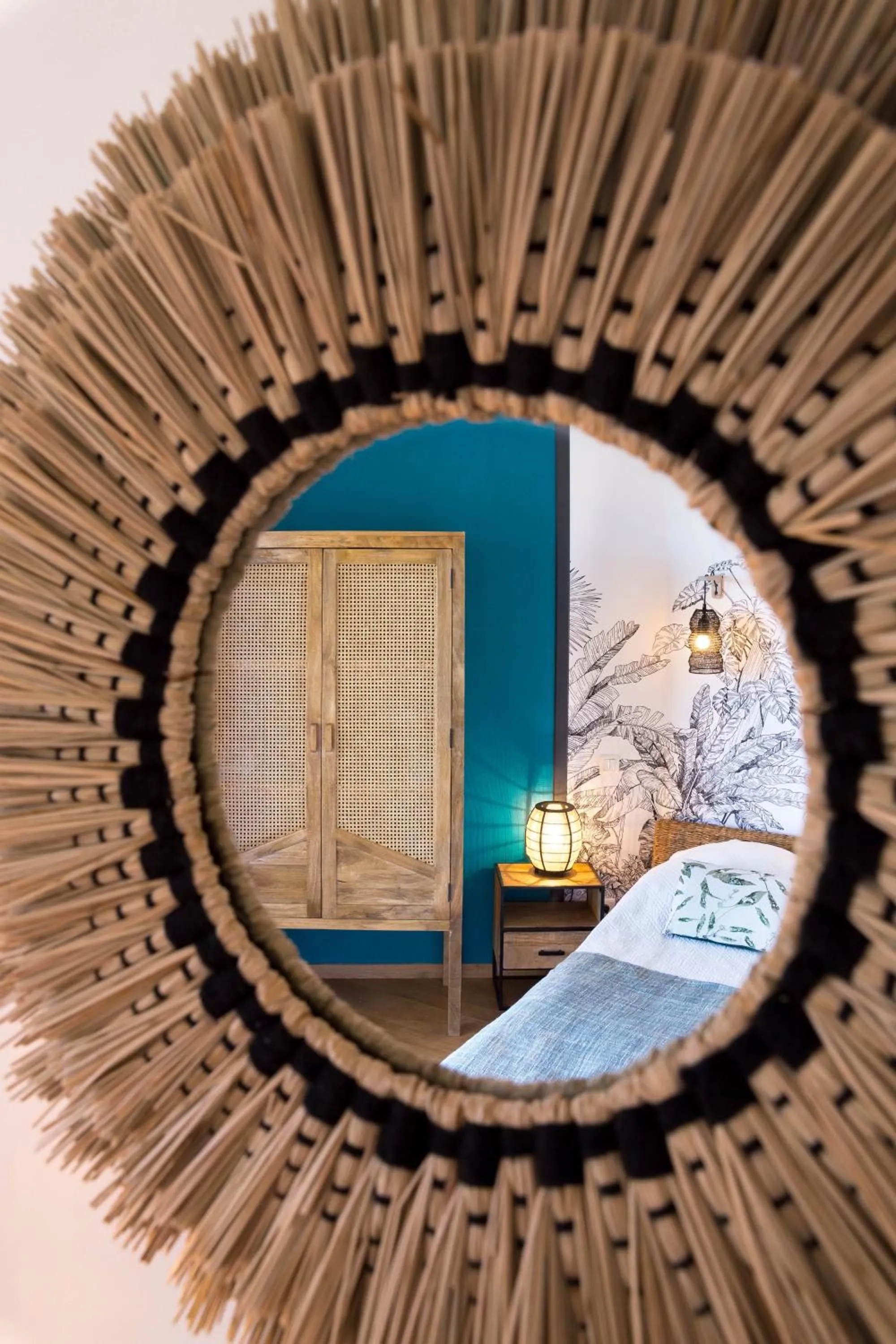 Bed in "Cap Riviera" Hotel & Restaurant Saint Aygulf