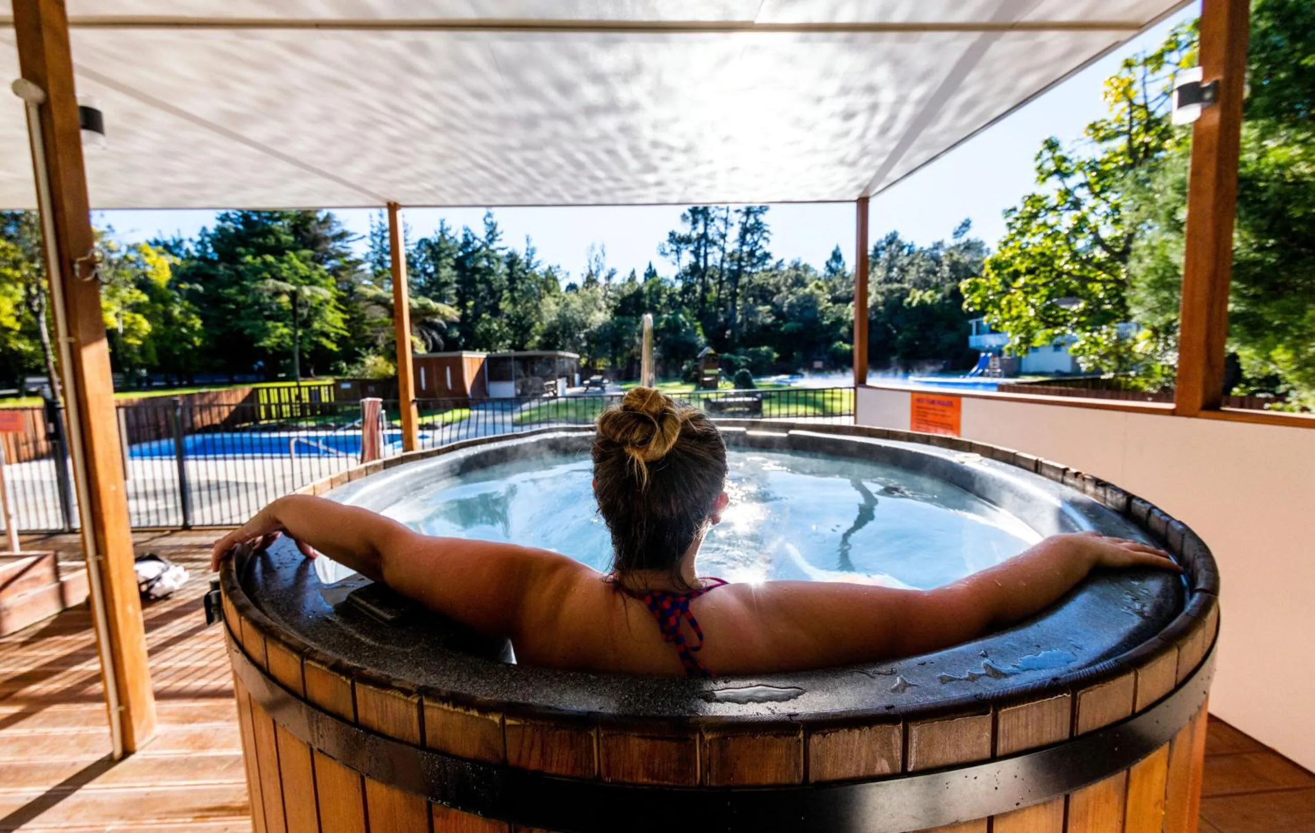 Hot Tub in Sapphire Springs Holiday Park and Thermal Pools