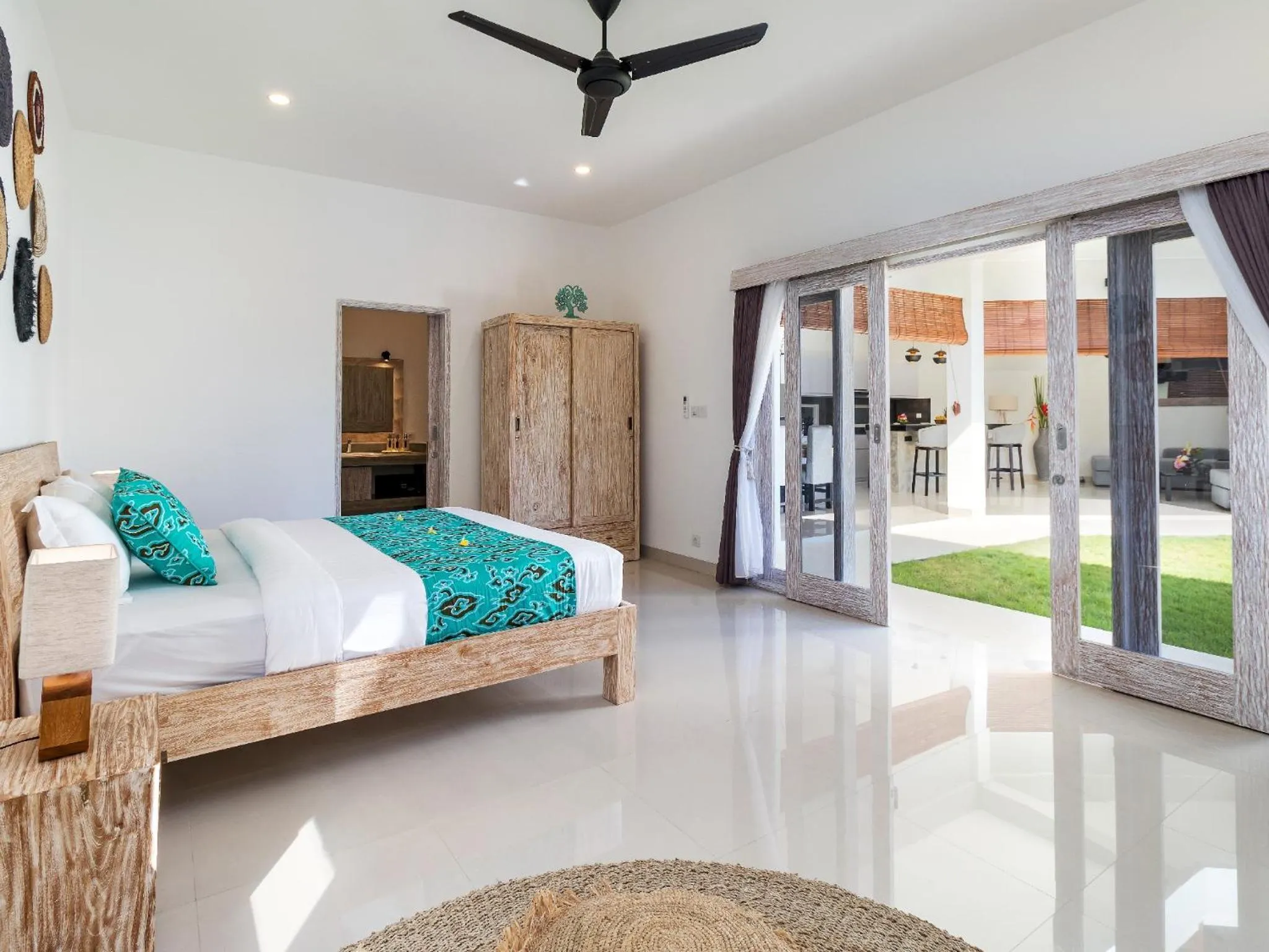 Bedroom, Bed in Villa Hiburan 1 by Villa Finder