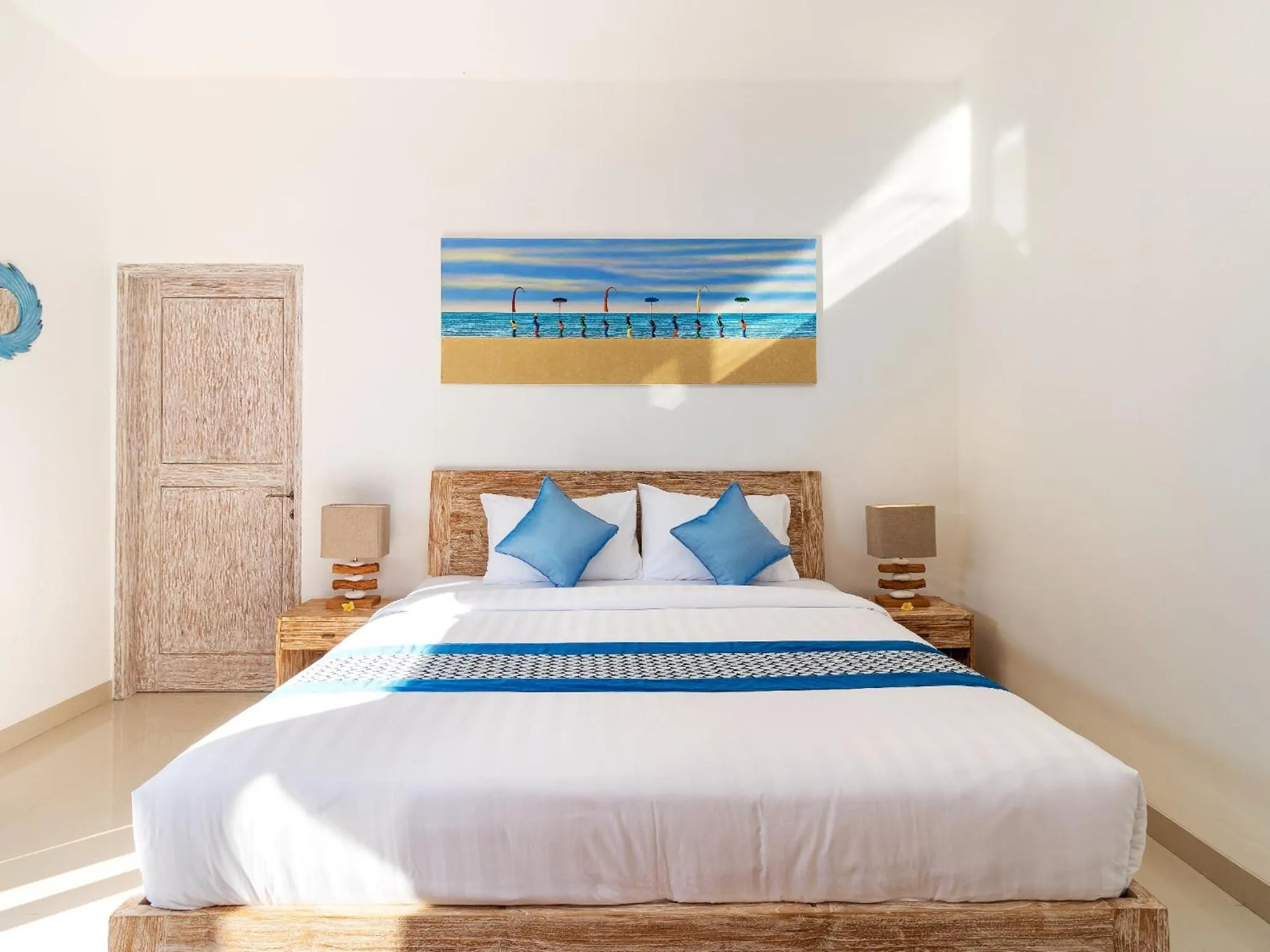 Bed in Villa Hiburan 1 by Villa Finder