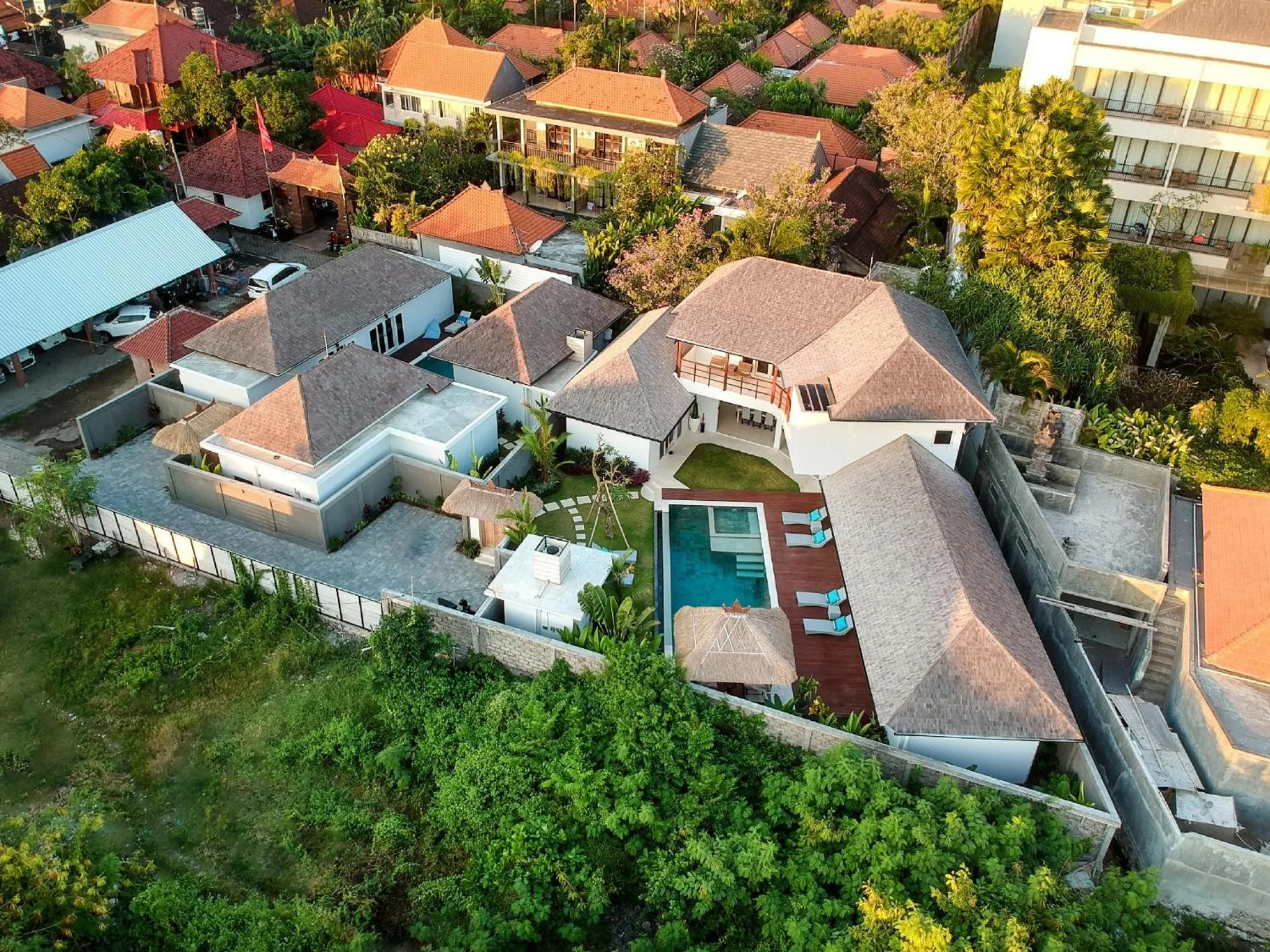 Bird's eye view in Villa Hiburan 1 by Villa Finder