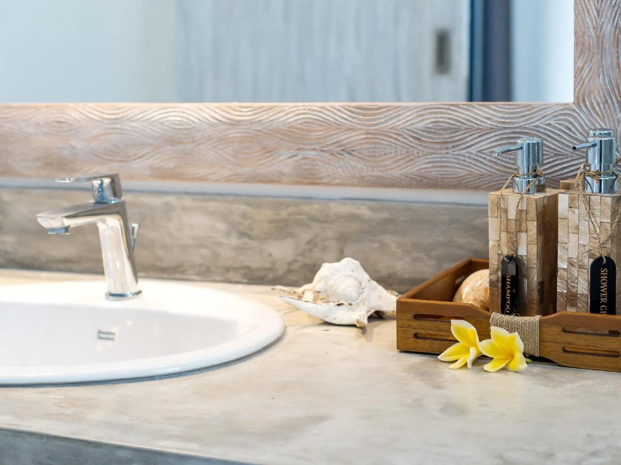 Bathroom in Villa Hiburan 1 by Villa Finder