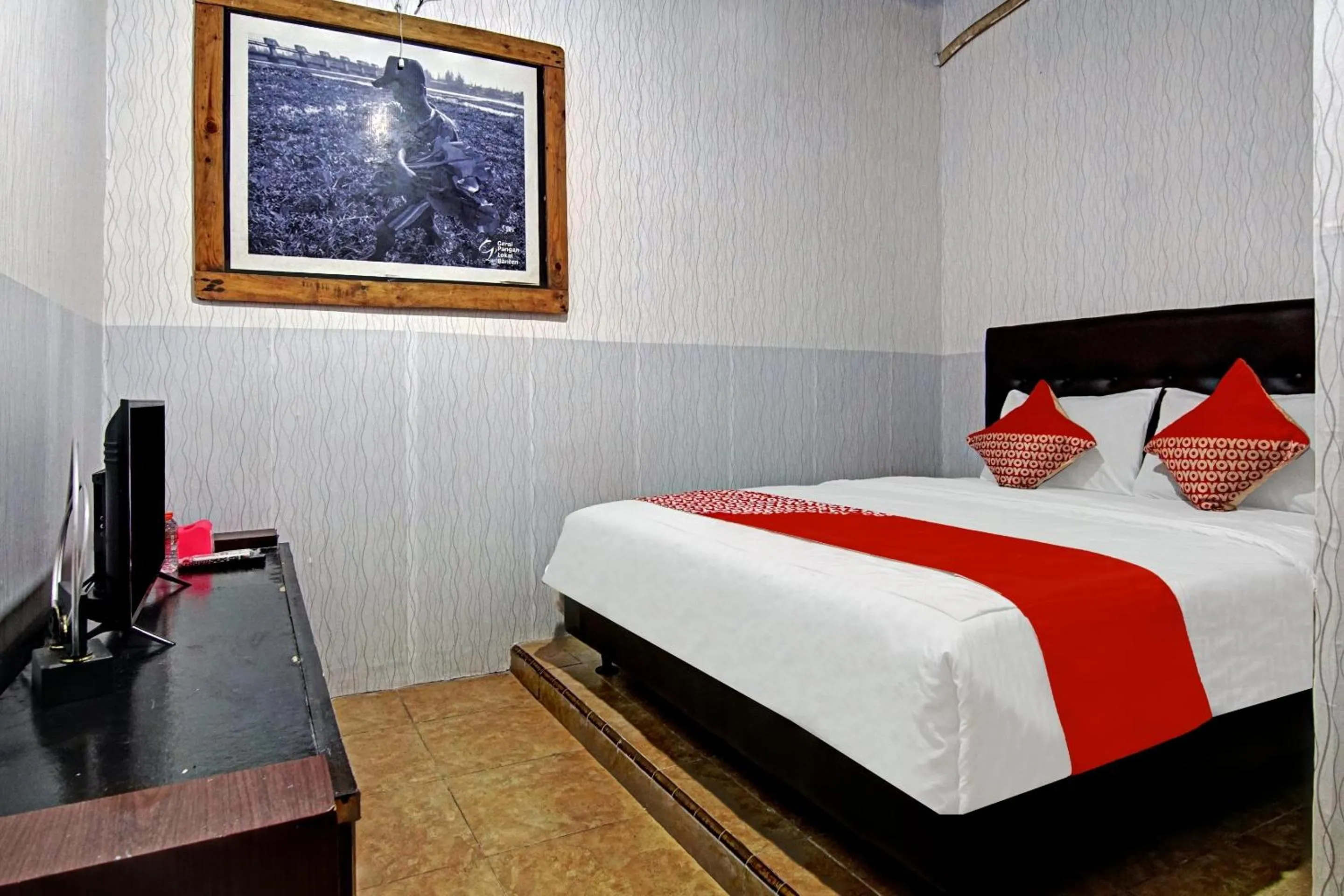 Bedroom, Bed in Hotel O Poris Residence Syariah