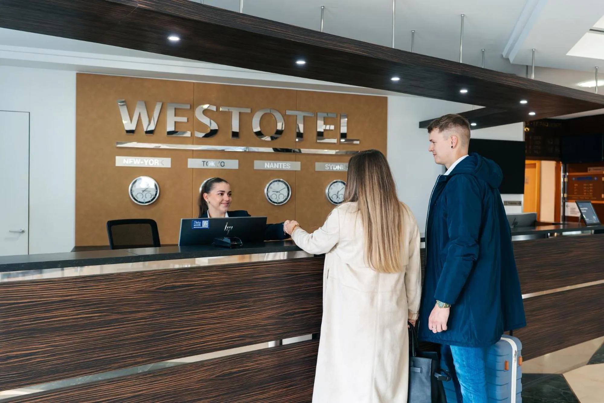 Lobby or reception in Westotel Nantes Atlantique