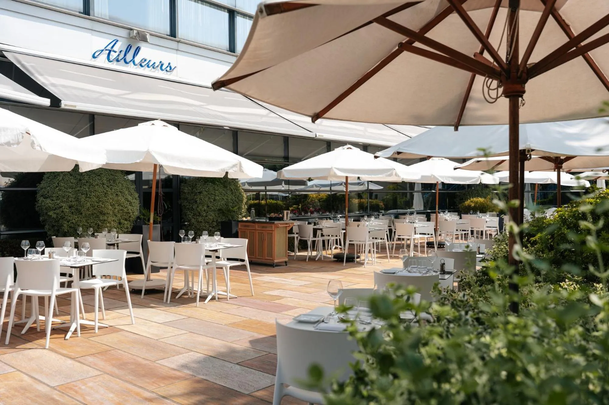 Patio in Westotel Nantes Atlantique