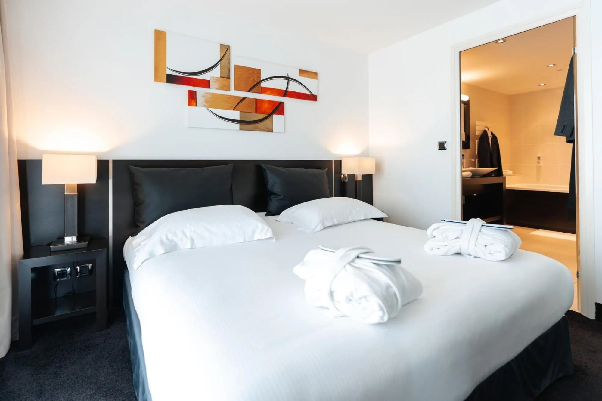 Bedroom, Bed in Westotel Nantes Atlantique