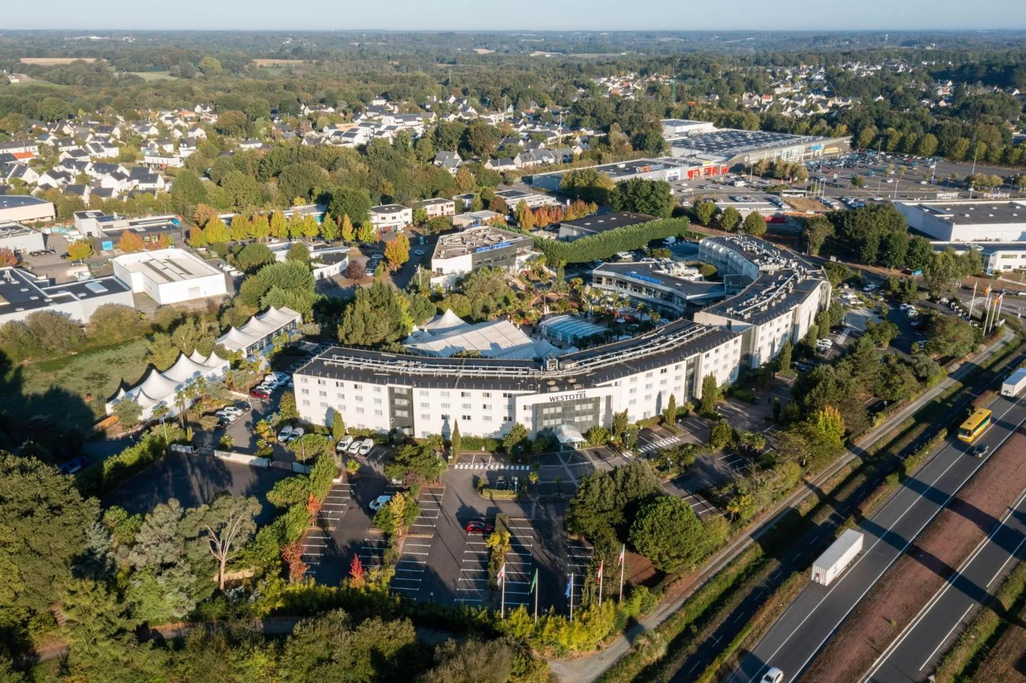 Bird's eye view in Westotel Nantes Atlantique