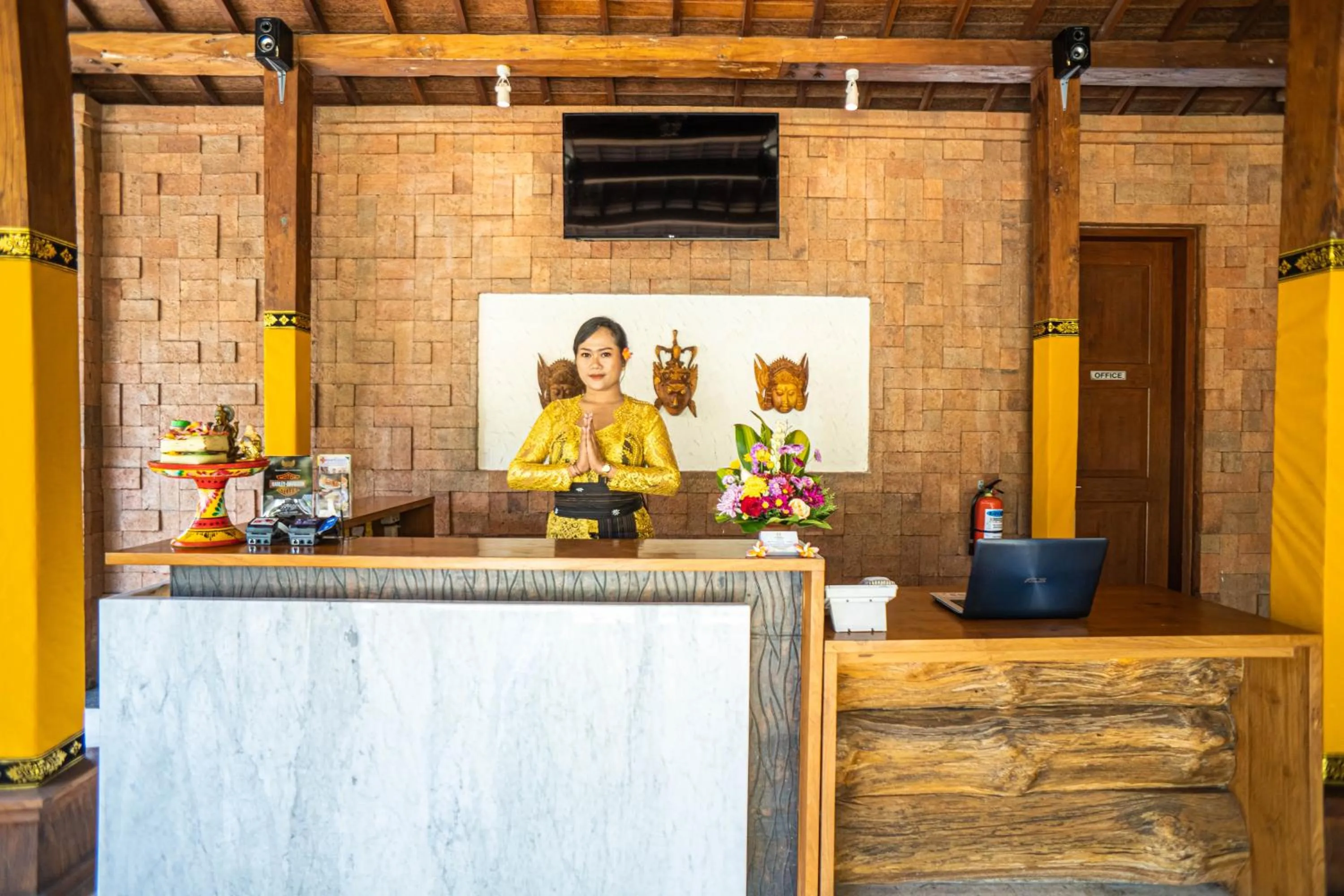 Lobby or reception in djabu Echo Beach Hotel