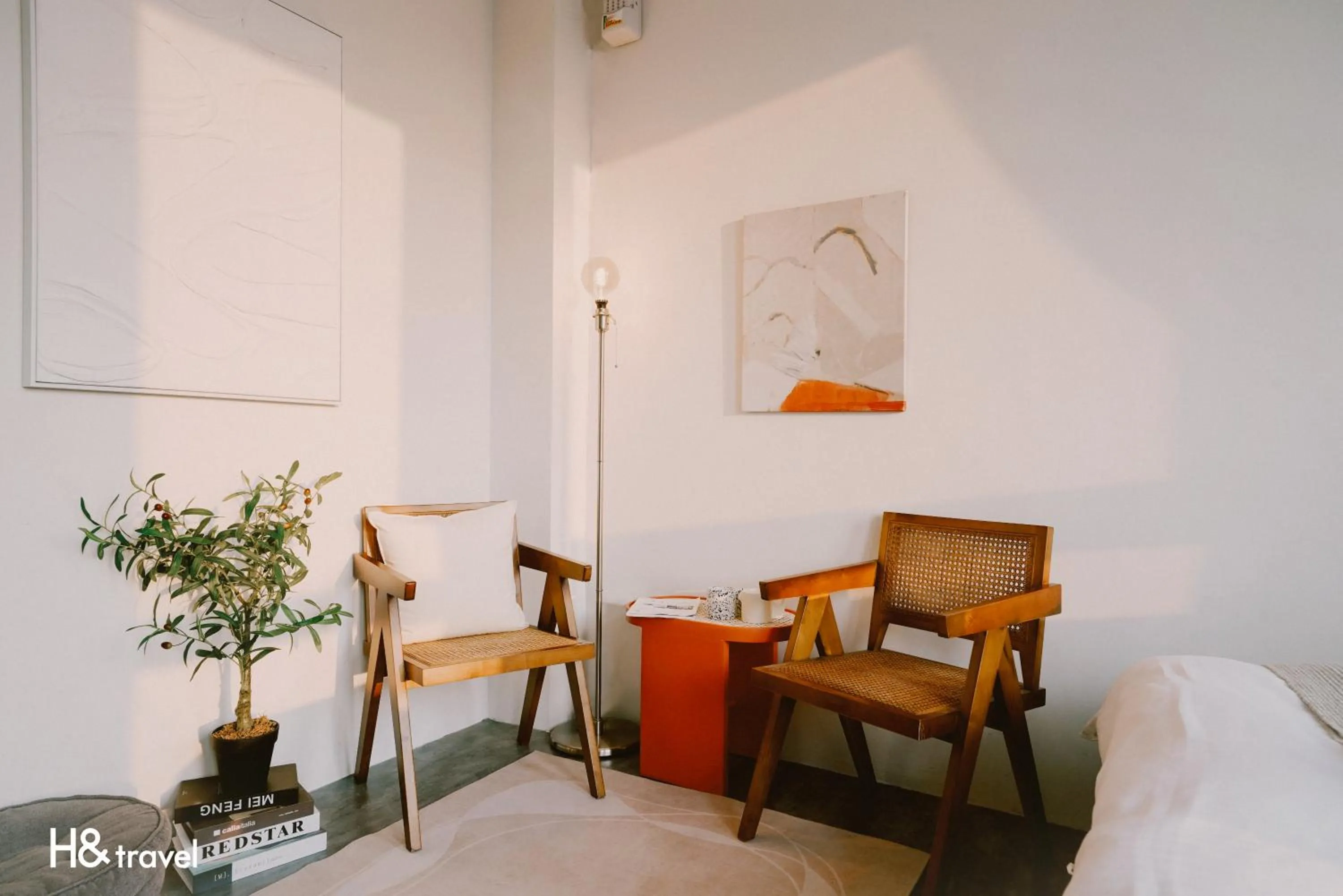 On site, Bed in Tainan Haian Art Apartment