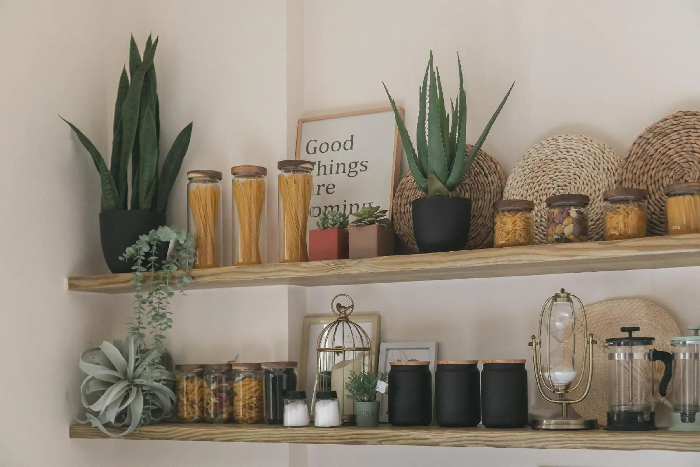 Communal kitchen in Tainan Haian Art Apartment