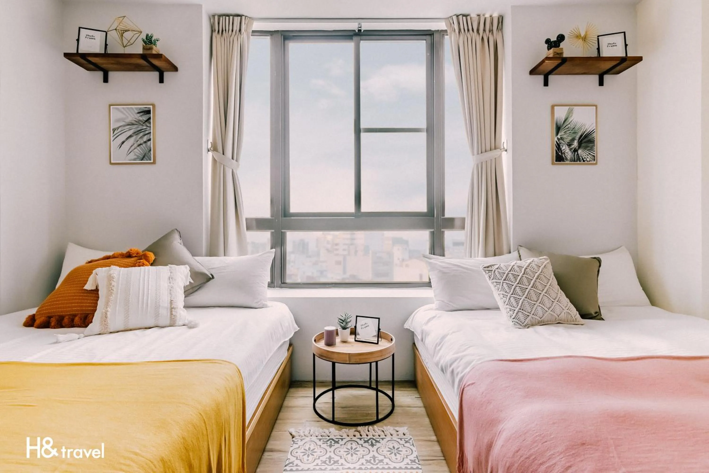 On site, Bed in Tainan Haian Art Apartment