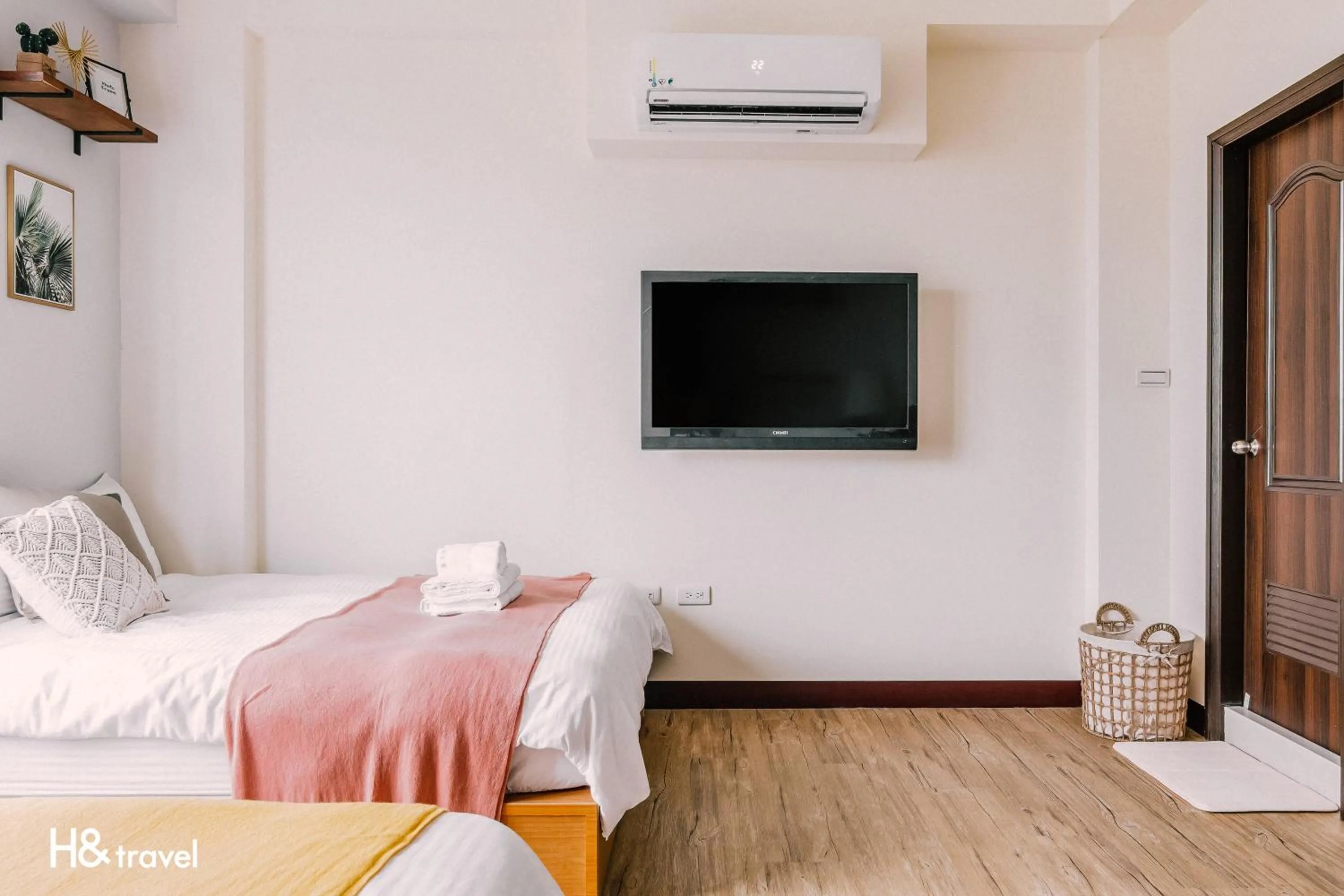 On site, Bed in Tainan Haian Art Apartment