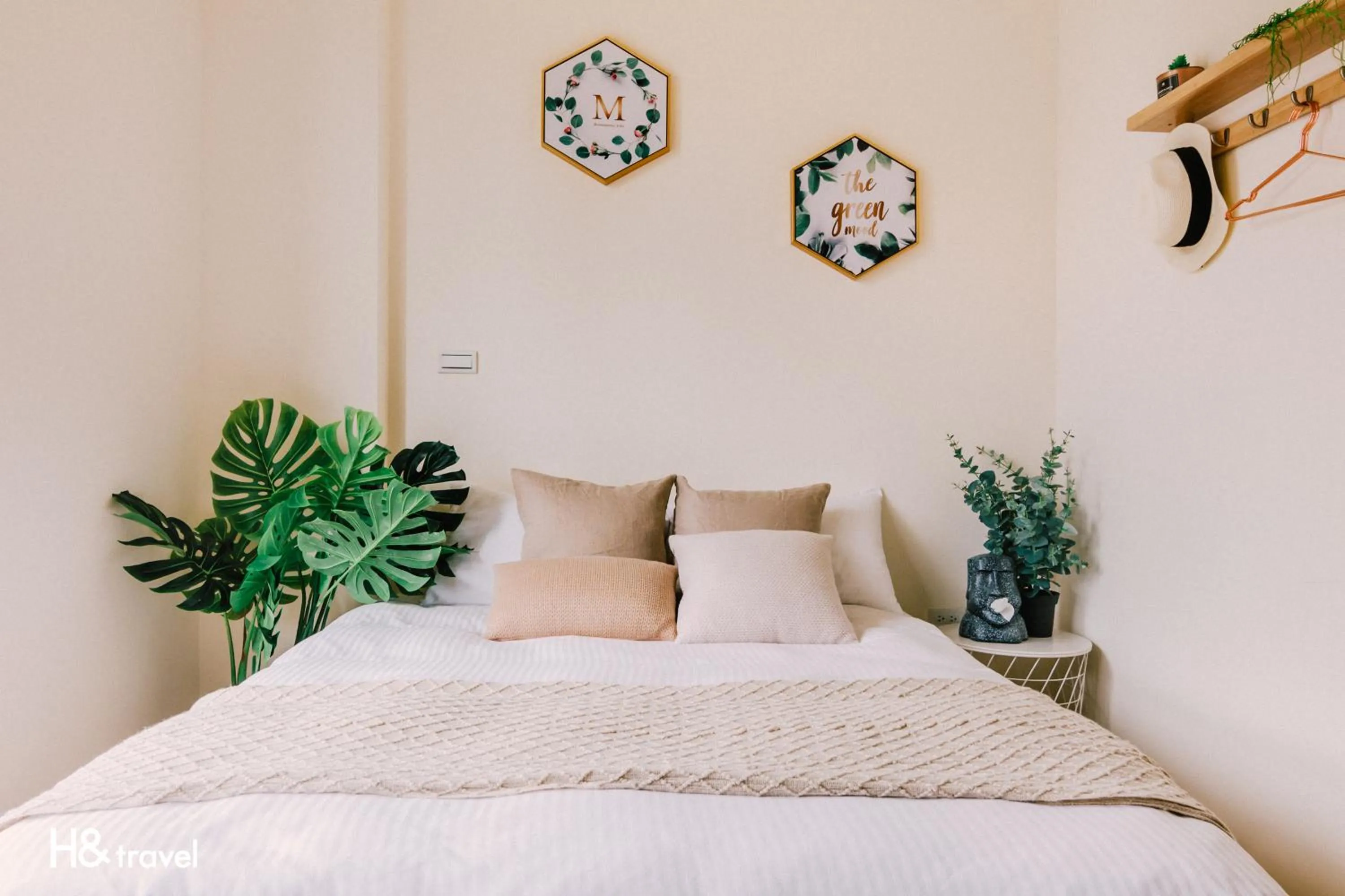 On site, Bed in Tainan Haian Art Apartment