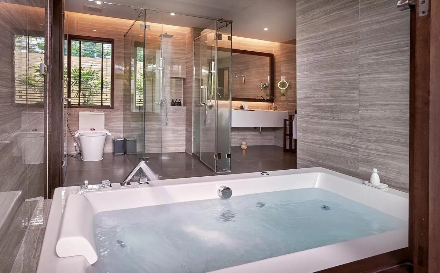 Bath in Khanom Beach Resort And Spa