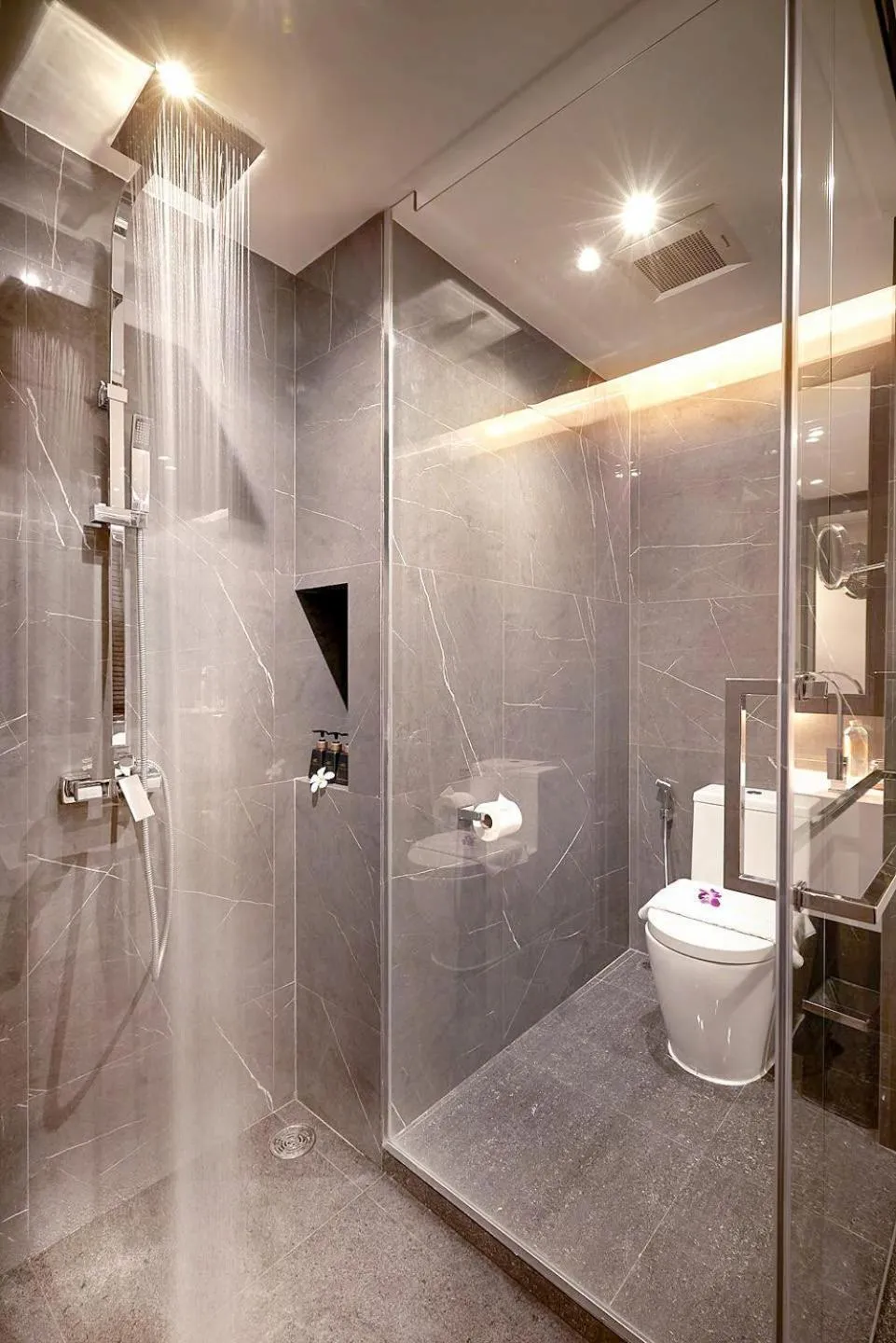 Shower in Khanom Beach Resort And Spa
