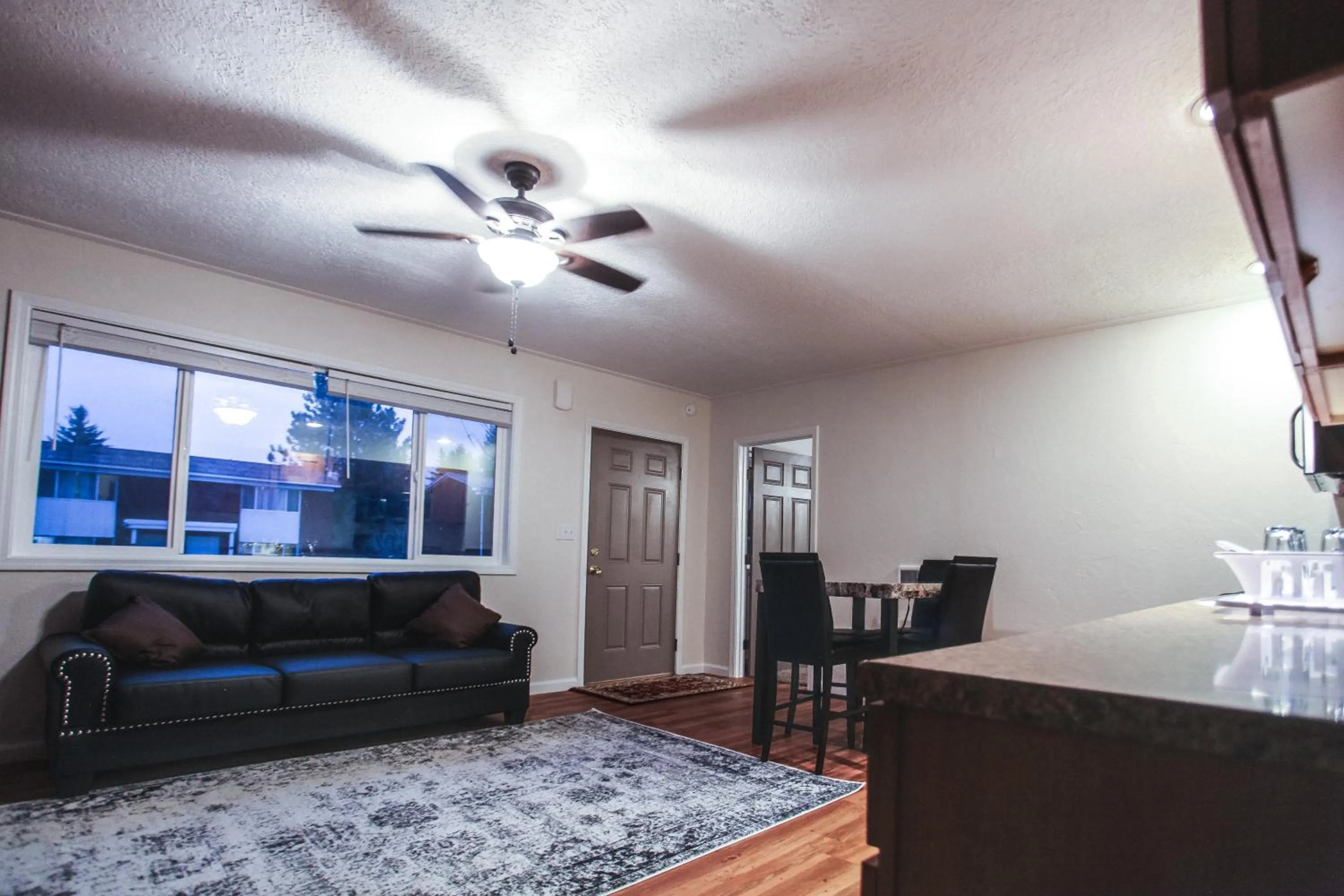 Living room in The Wing at Kingston East