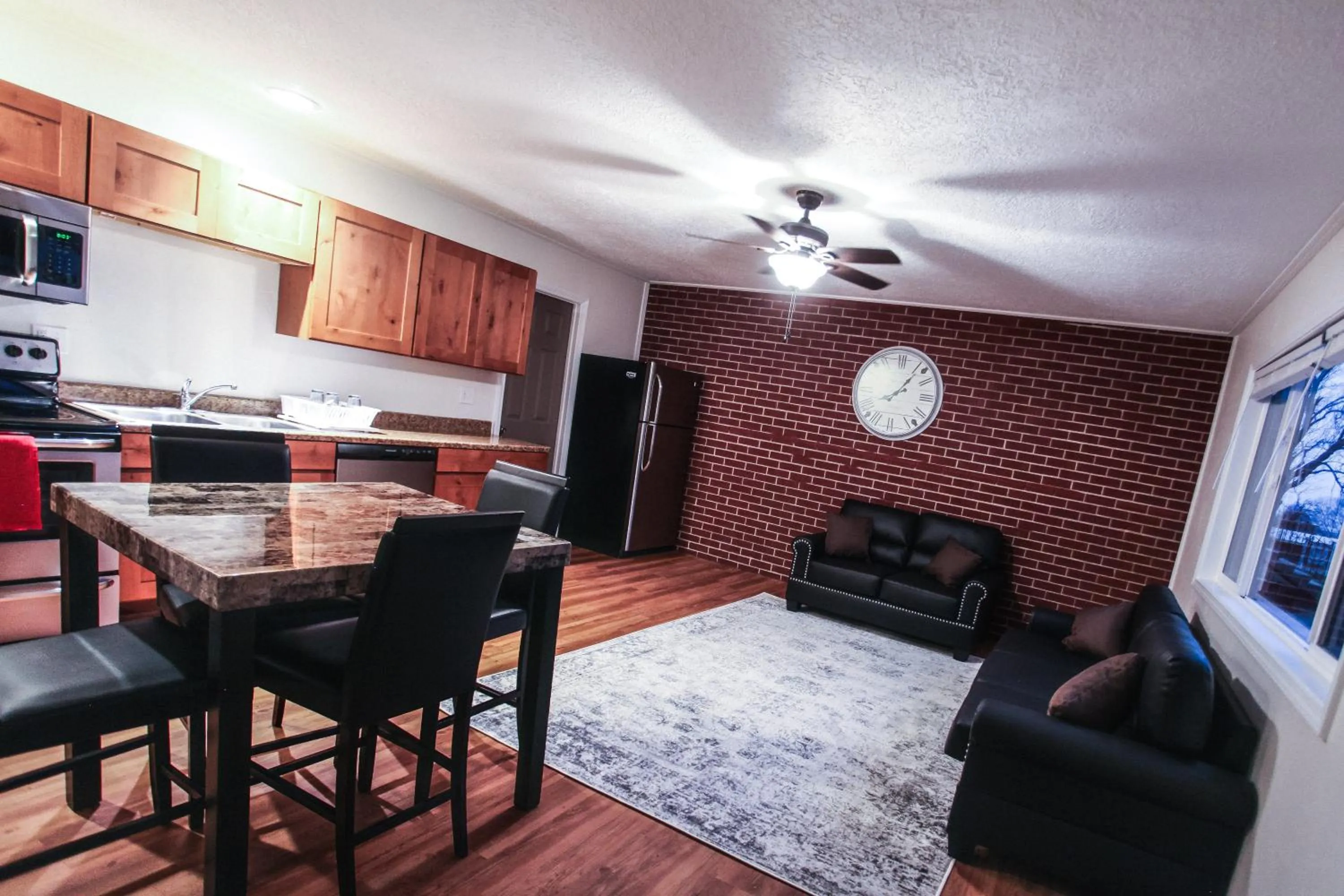 Living room in The Wing at Kingston East