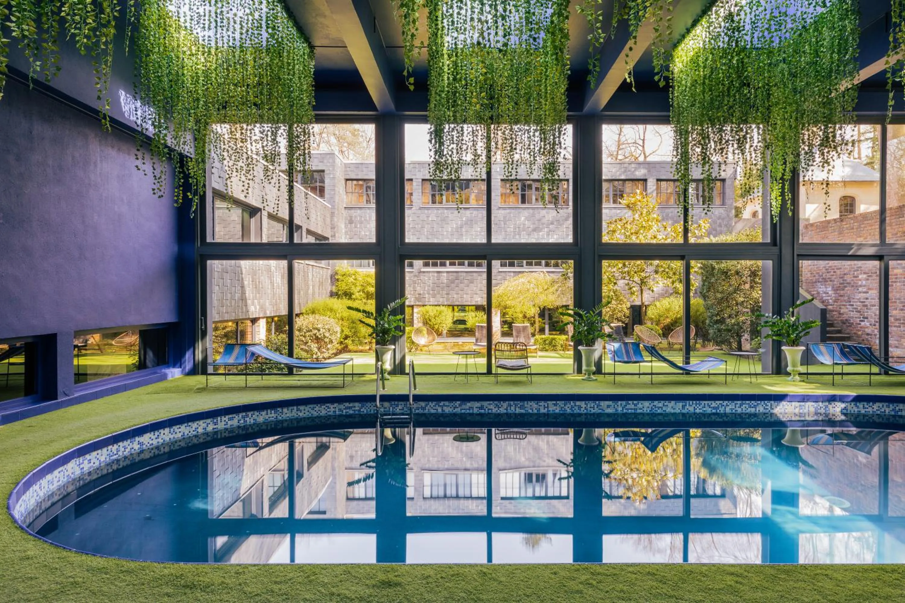 Spa and wellness centre/facilities in Château Jeanne & The Forest - Château de Montvillargenne