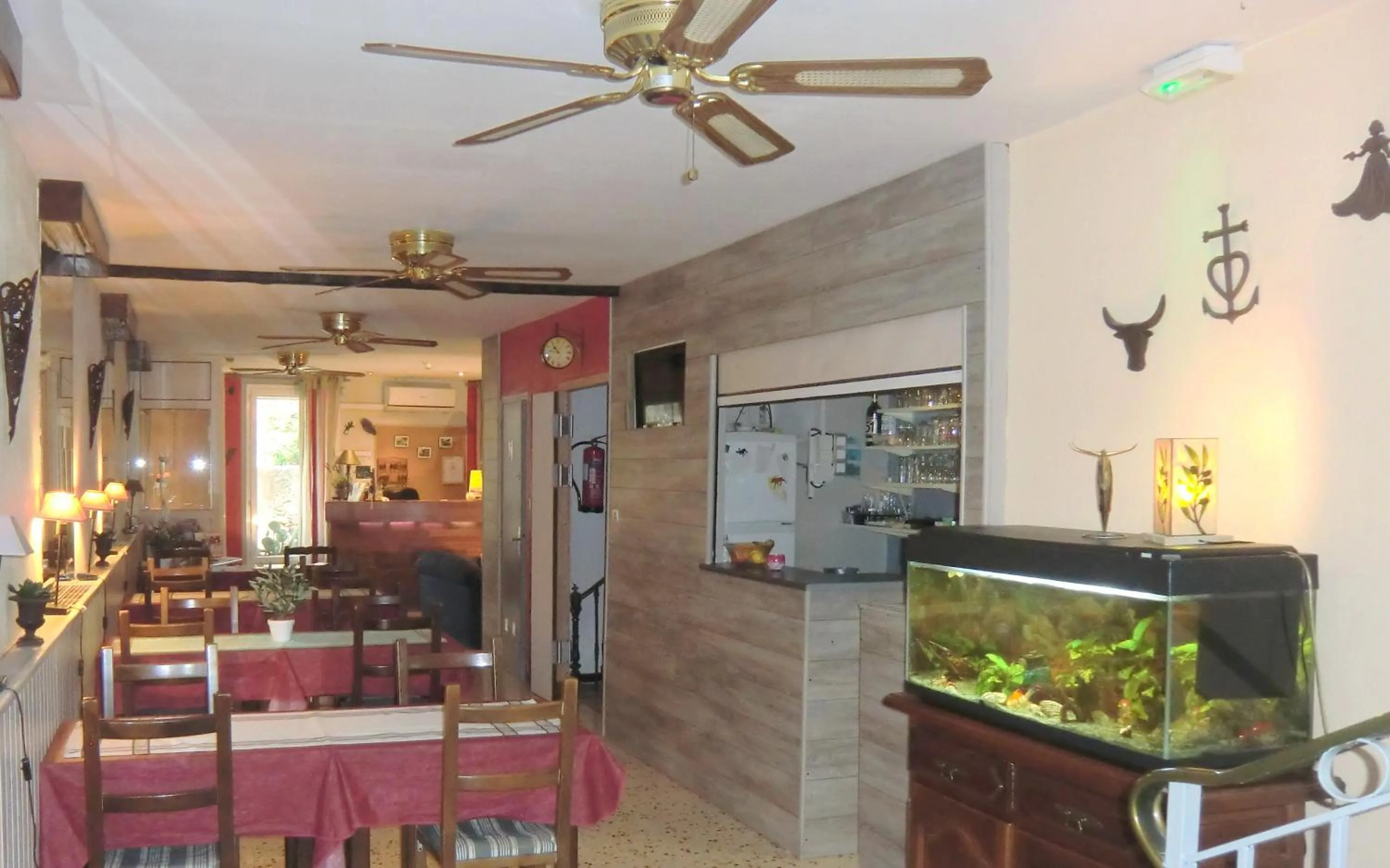 Lobby or reception in cit'hotel Hotel Las Cigalas