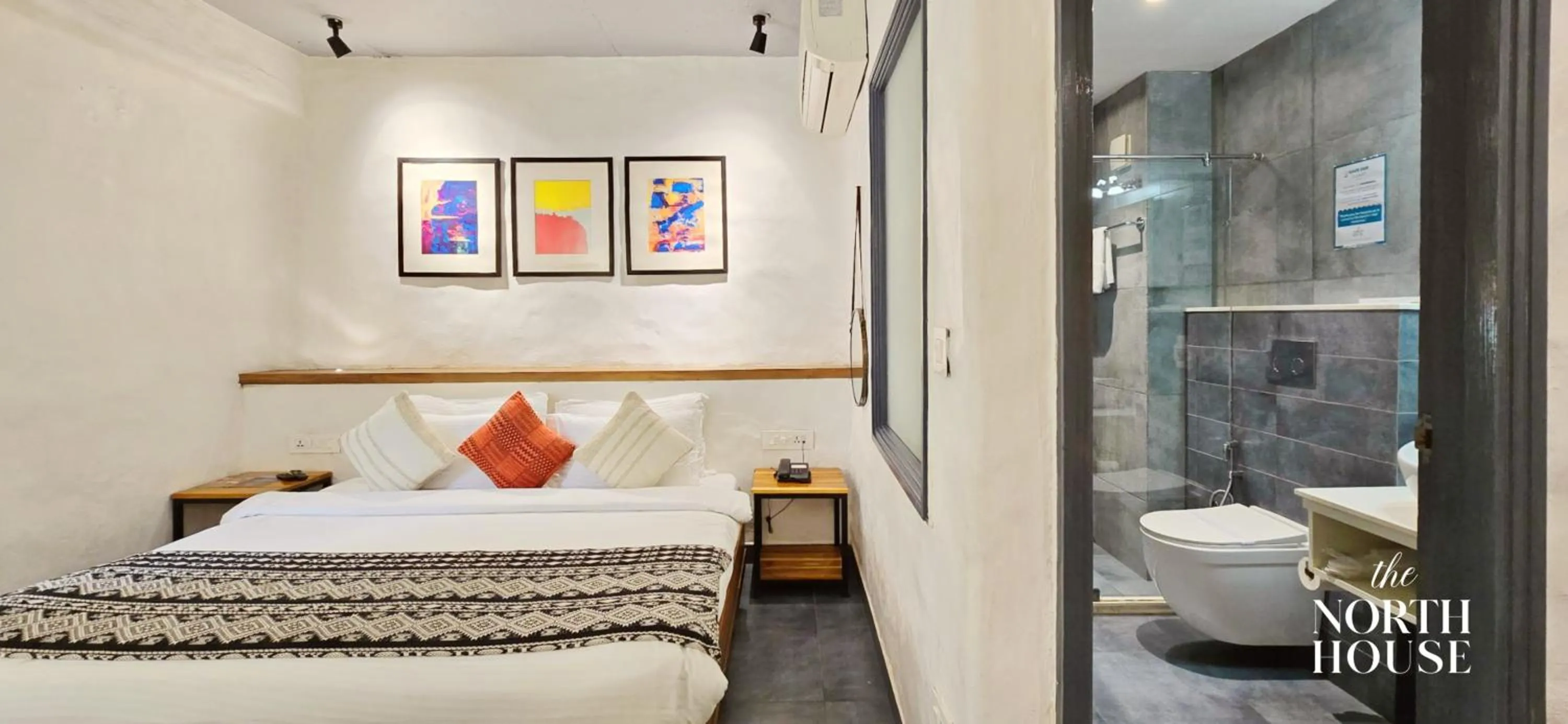 Bed in Hotel North House - Best Boutique Hotel in Haldwani