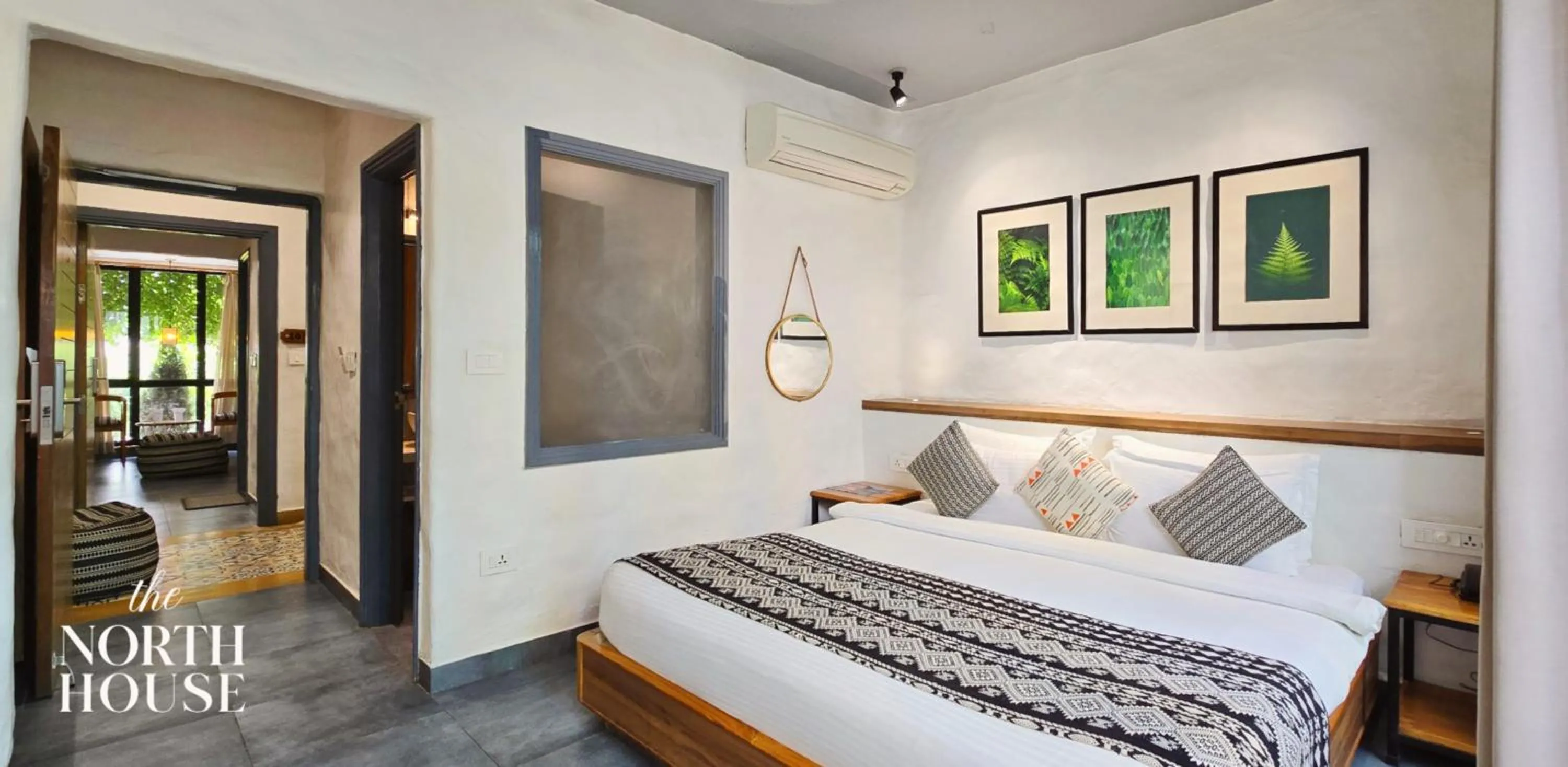 Bed in Hotel North House - Best Boutique Hotel in Haldwani