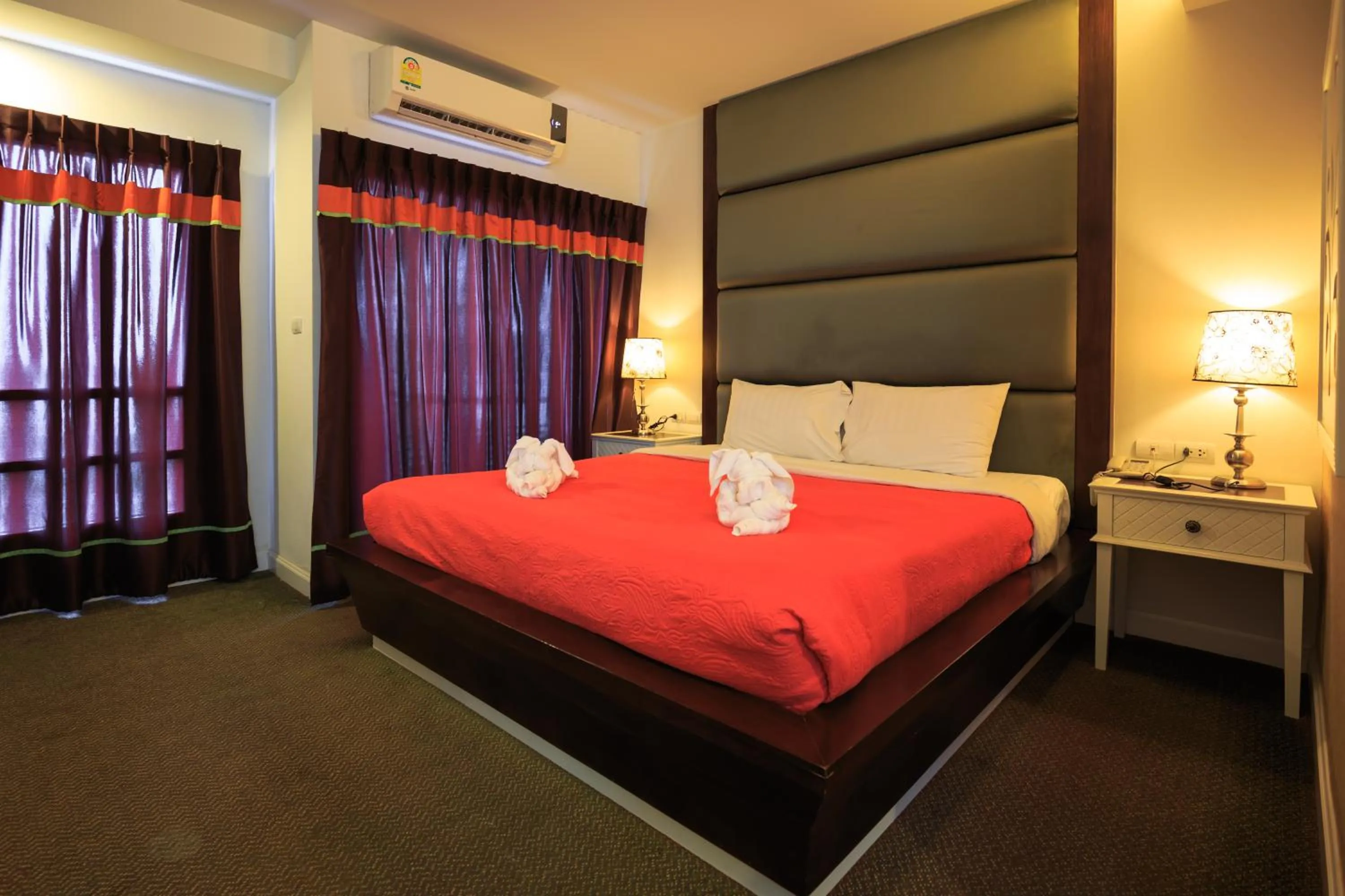 Bed in Kwan Ruen Park