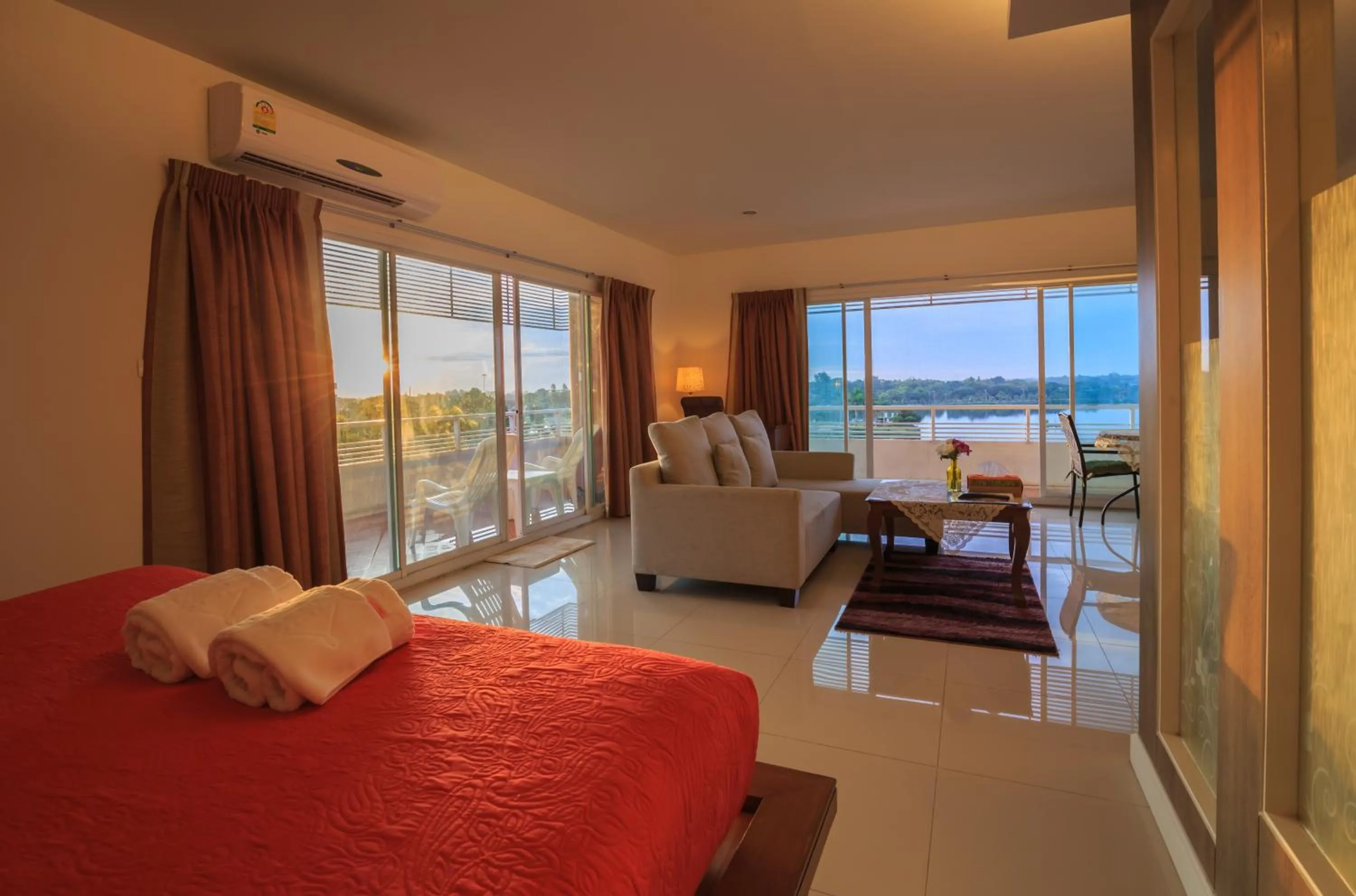 Bed in Kwan Ruen Park