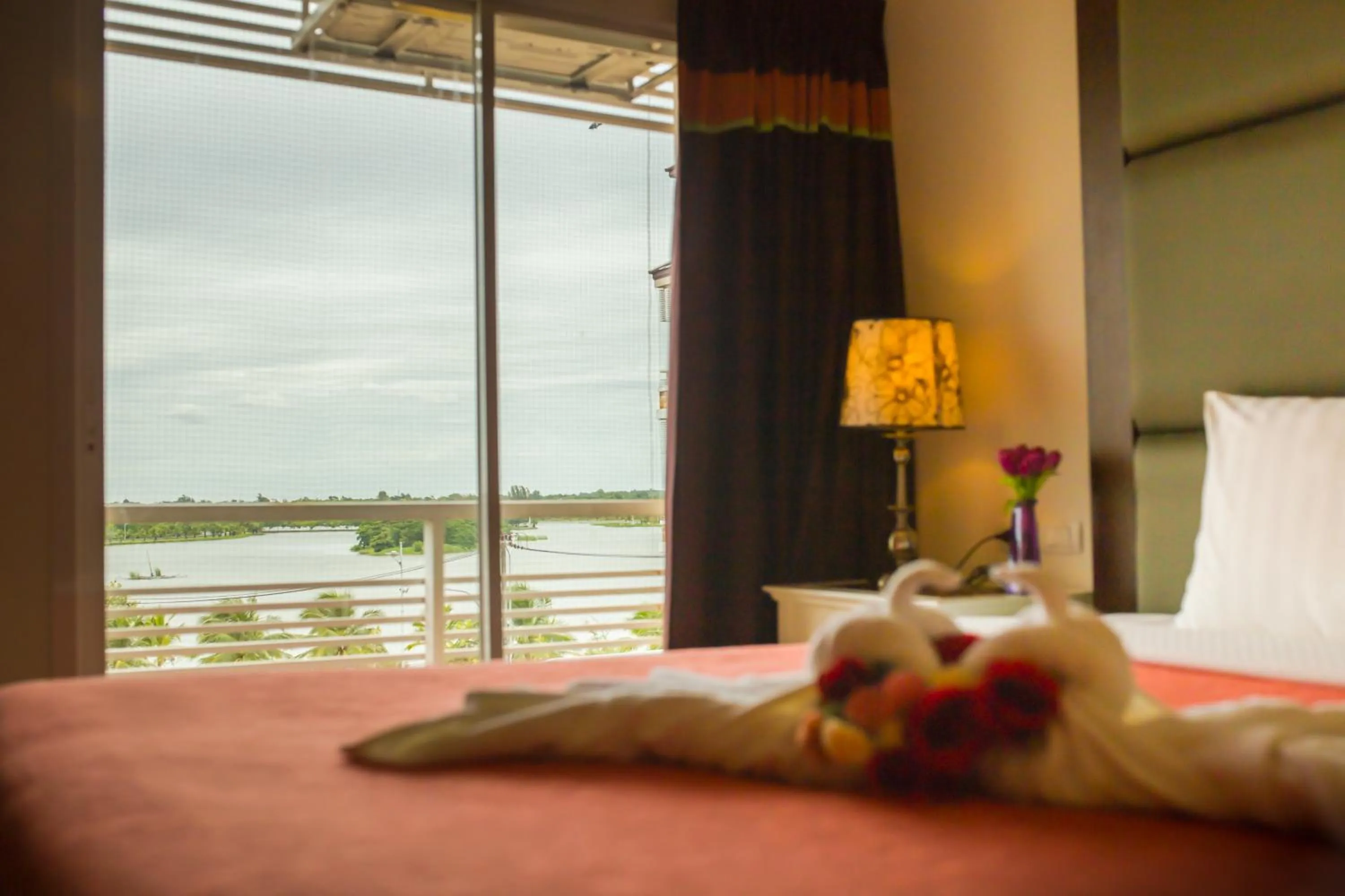 Bed in Kwan Ruen Park