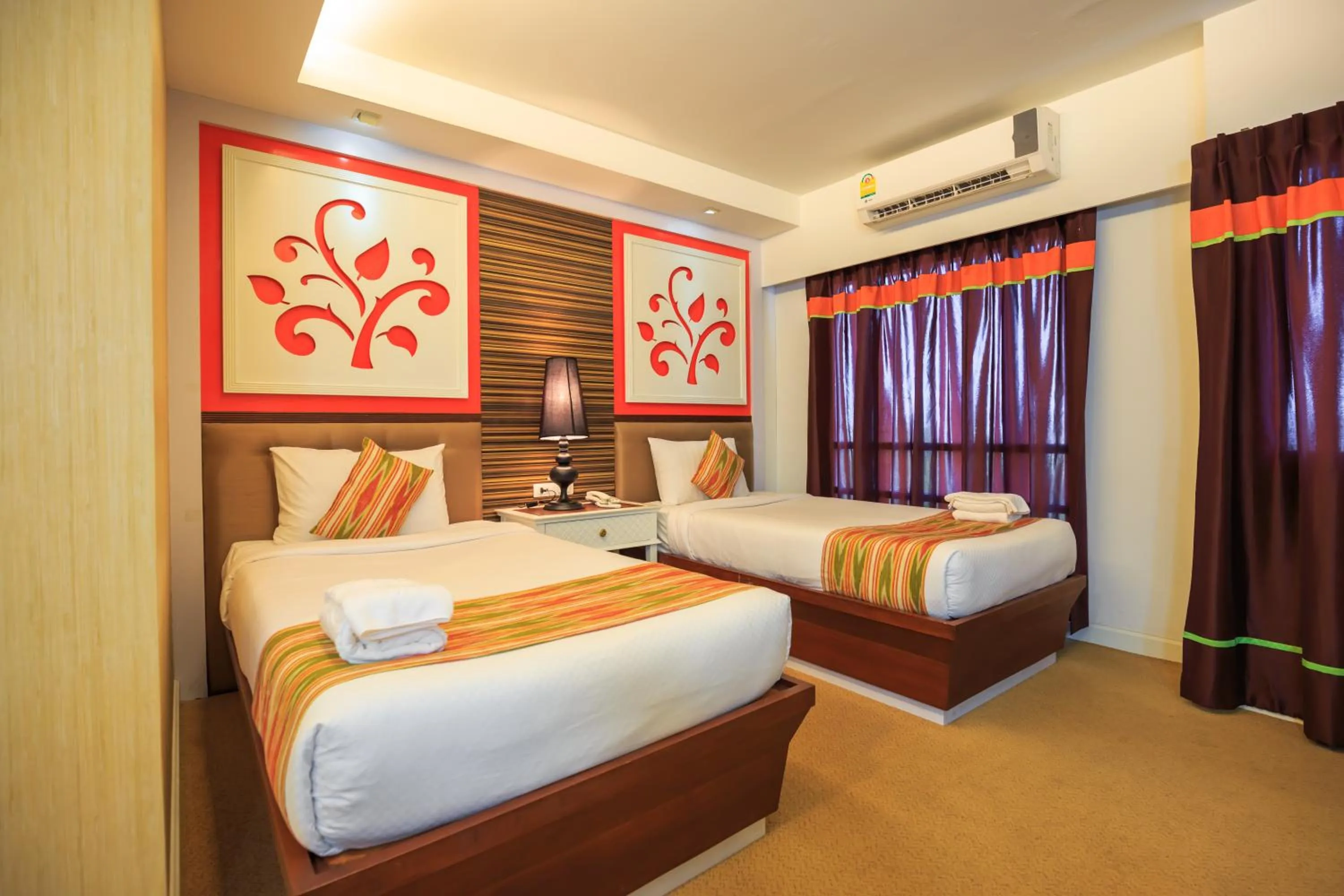 Bed in Kwan Ruen Park