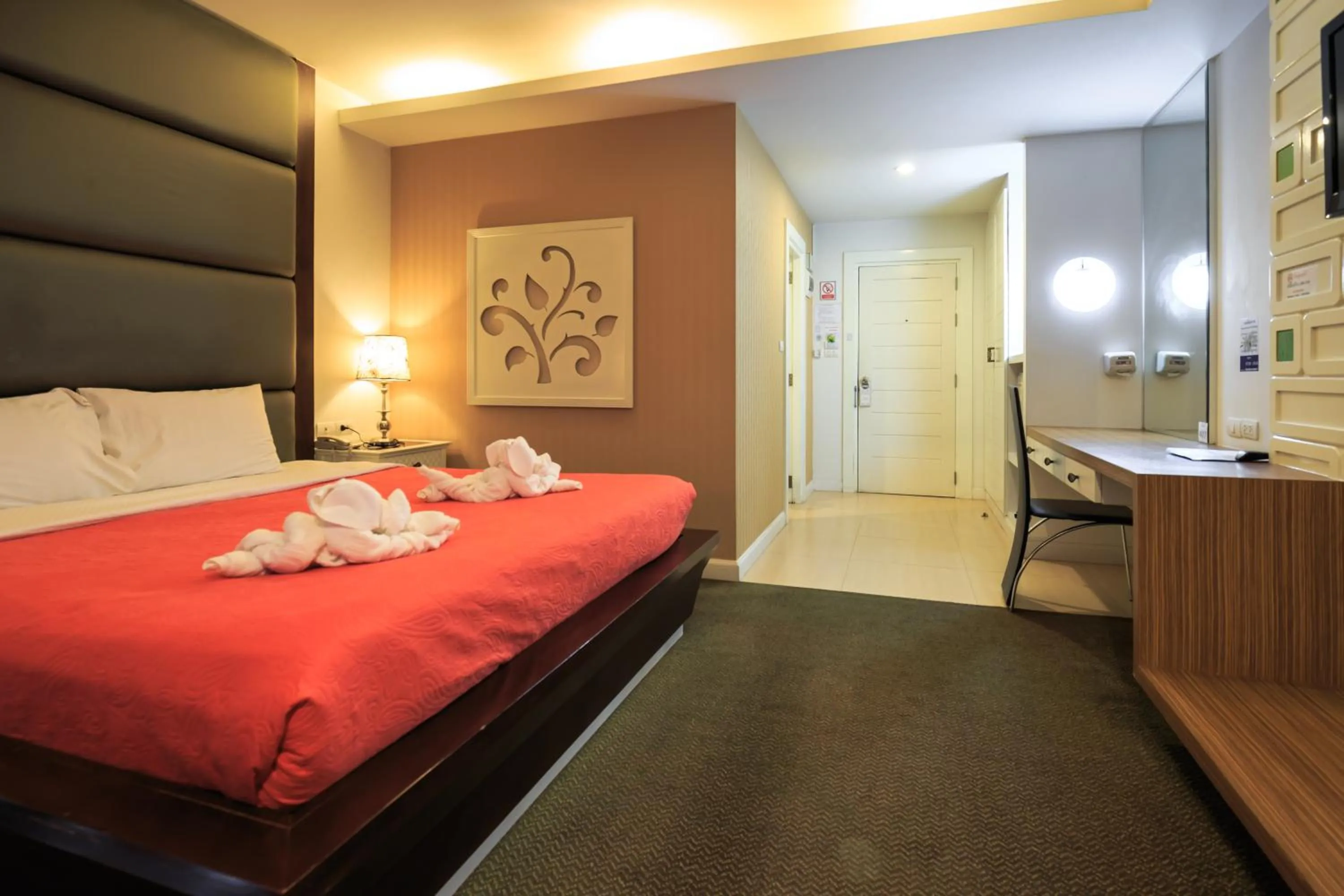 Bed in Kwan Ruen Park