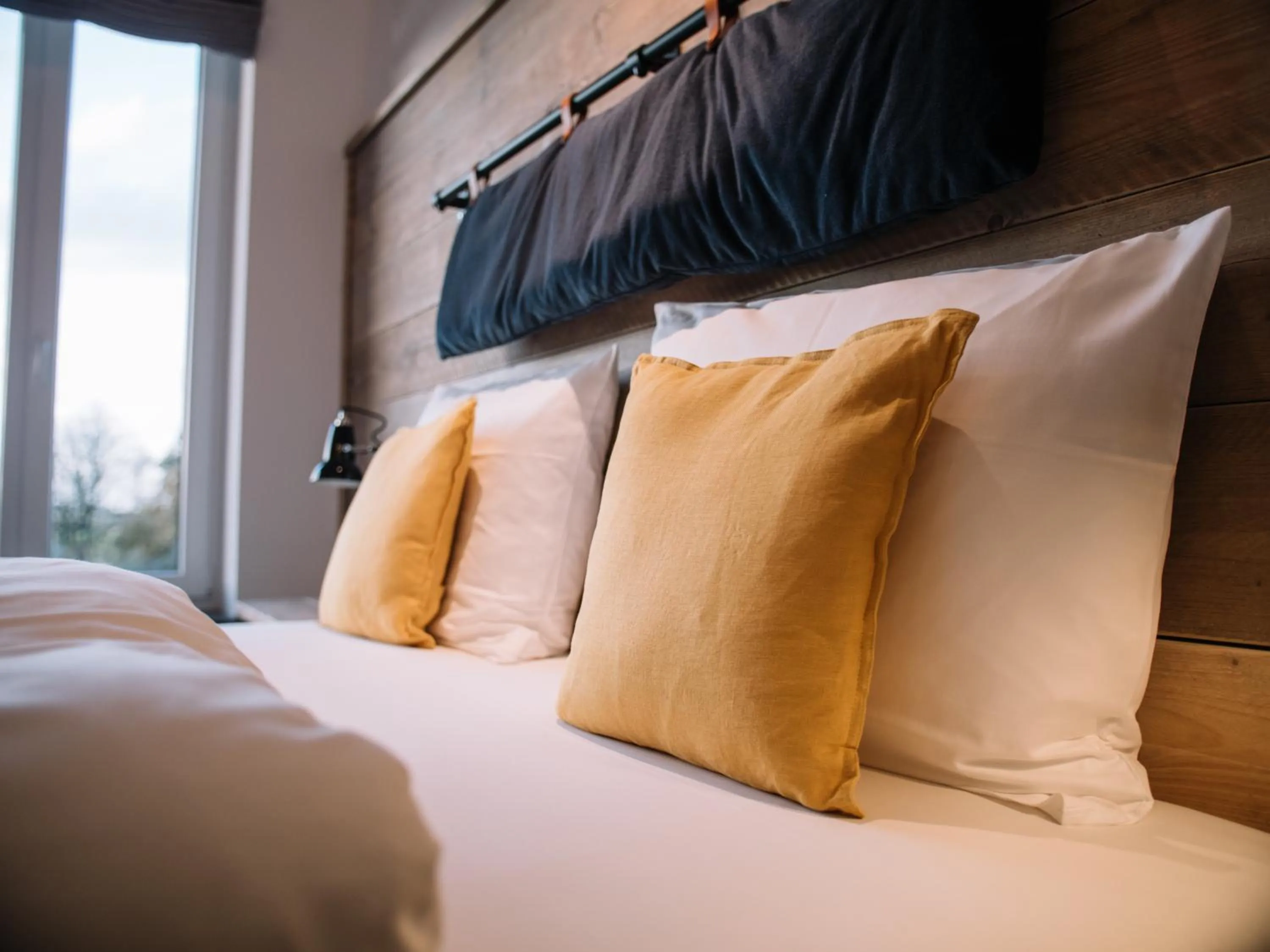 Bed in Hotel Landhafen