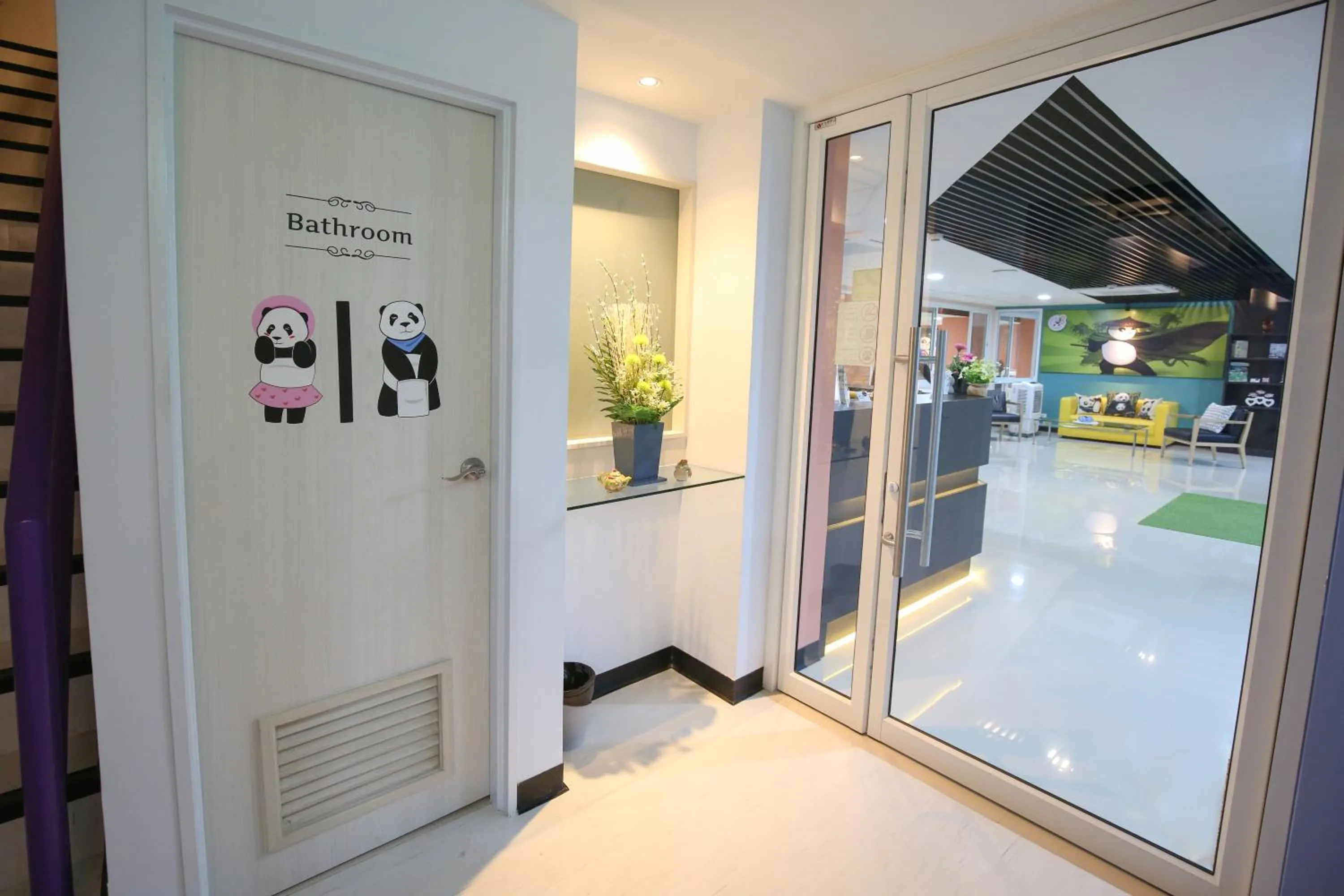 Property building in Lucky panda Hotel