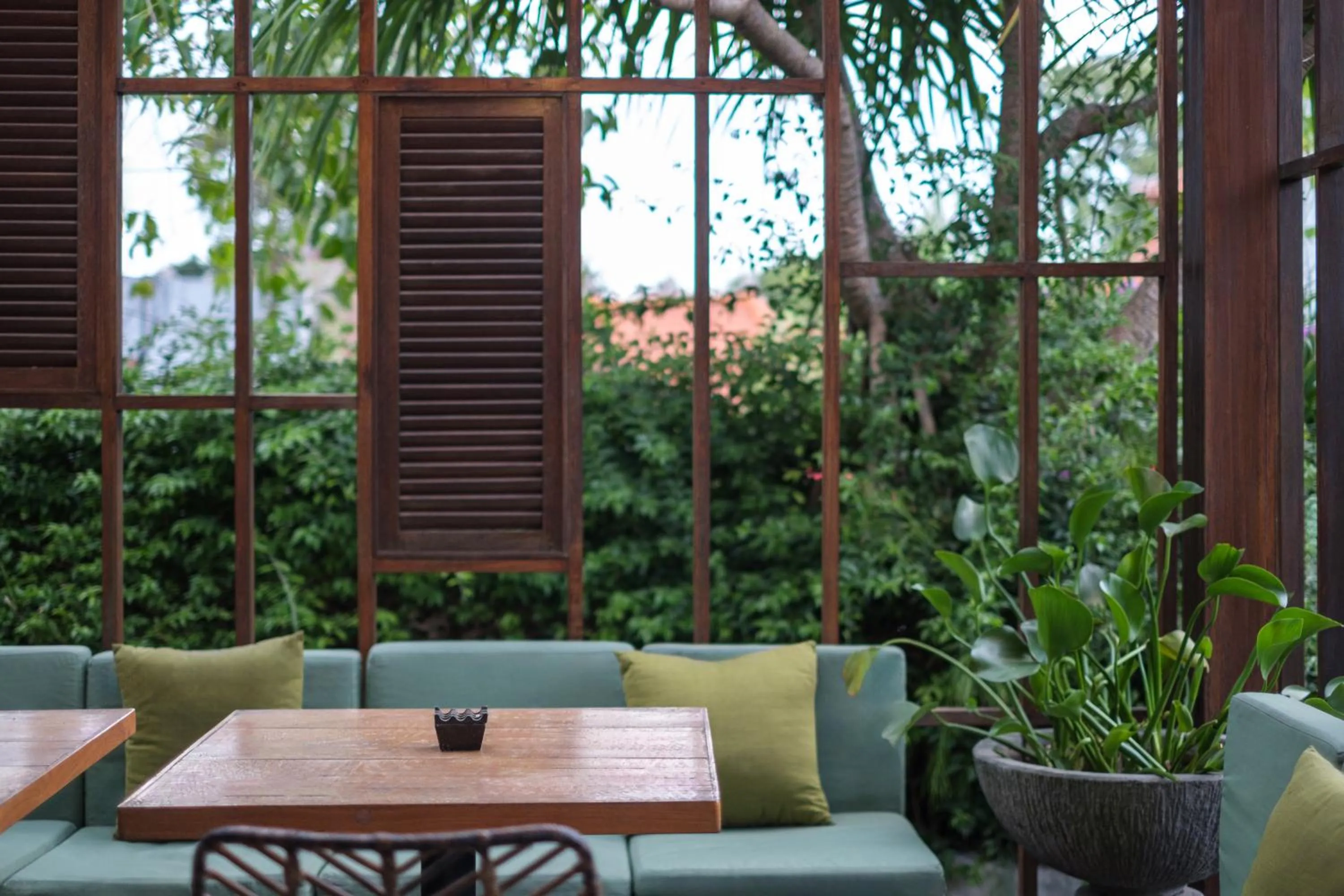 Garden in Rimbun Canggu Hotel