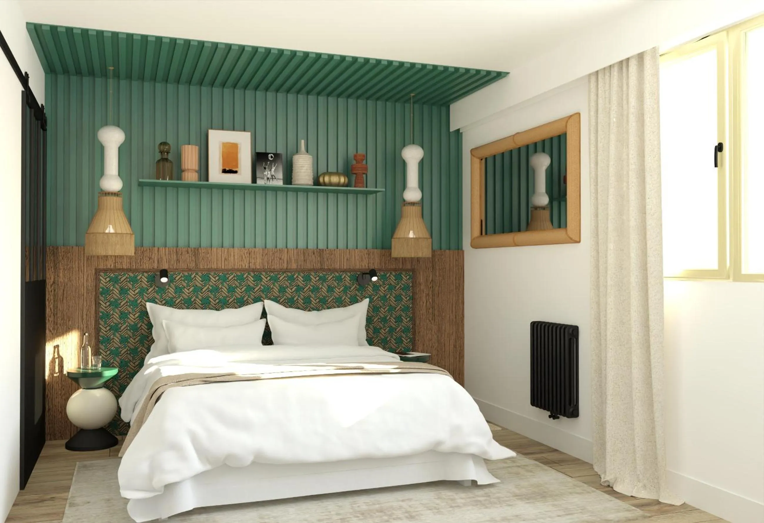 Photo of the whole room in Hôtel Les Brises