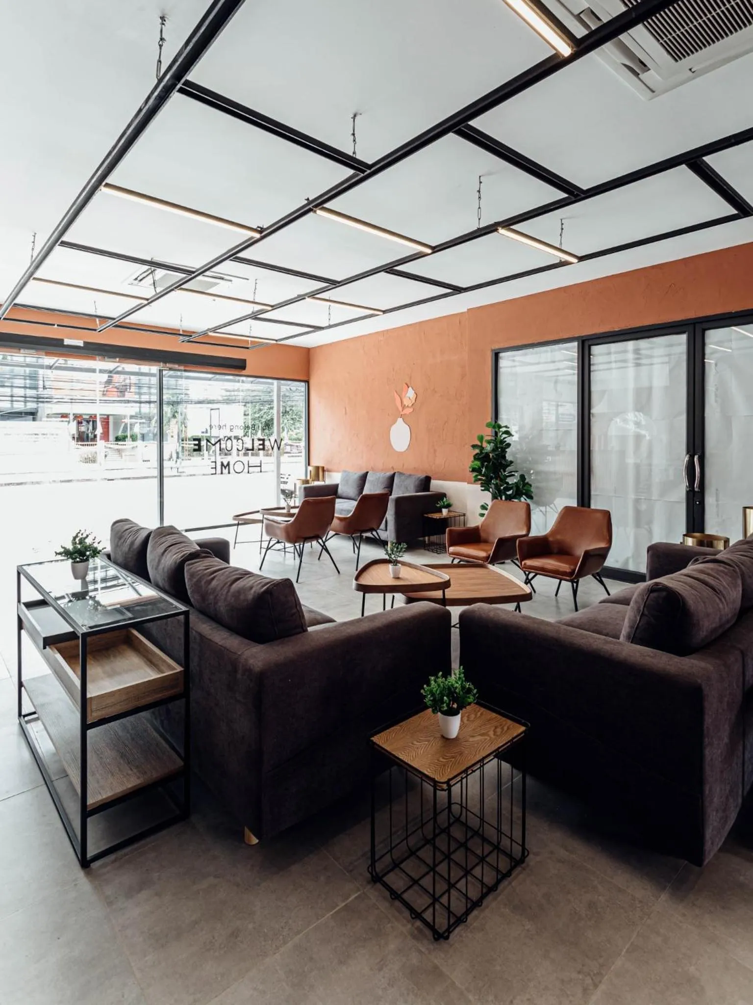 Seating area in Clay Hotel Udonthani