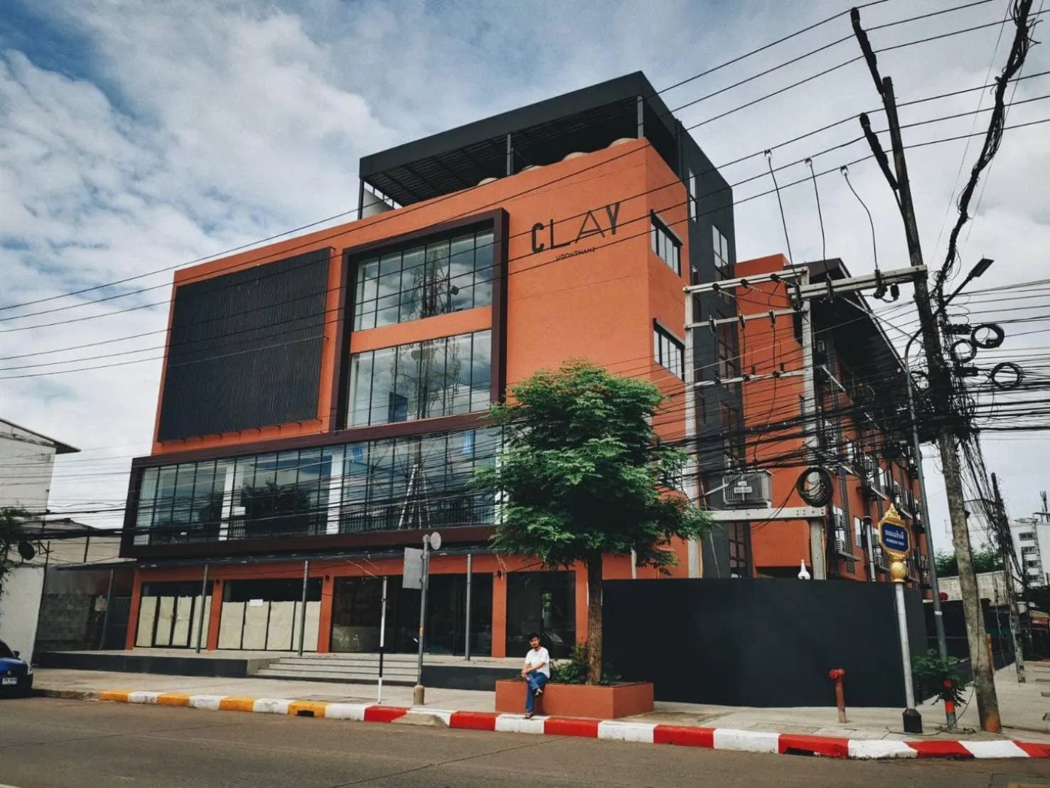 Property building in Clay Hotel Udonthani